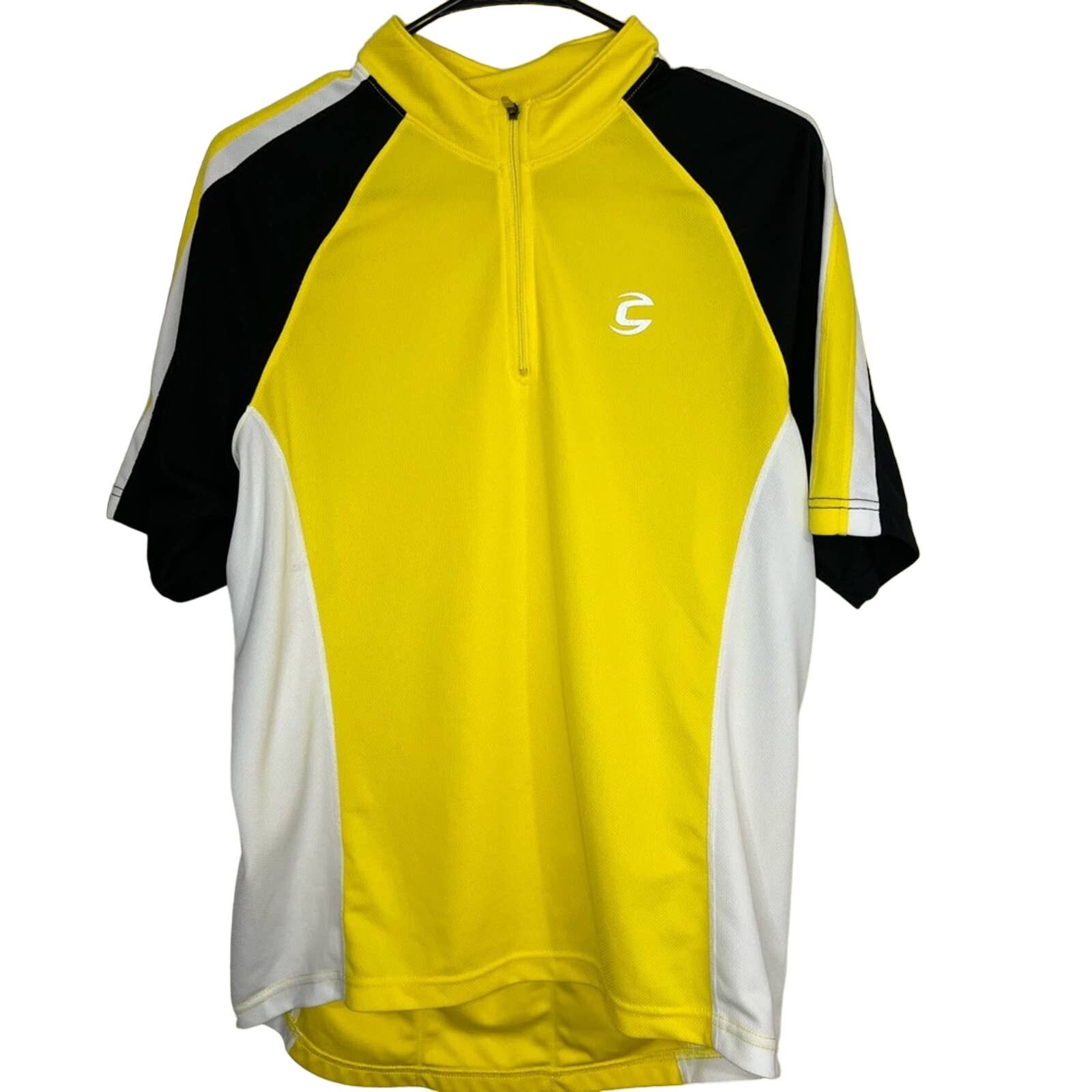 Canon Cannondale Cycling Jersey 1/4 Zip Short Sleeve Shirt EUC Size US L / EU 52-54 / 3 - 1 Thumbnail