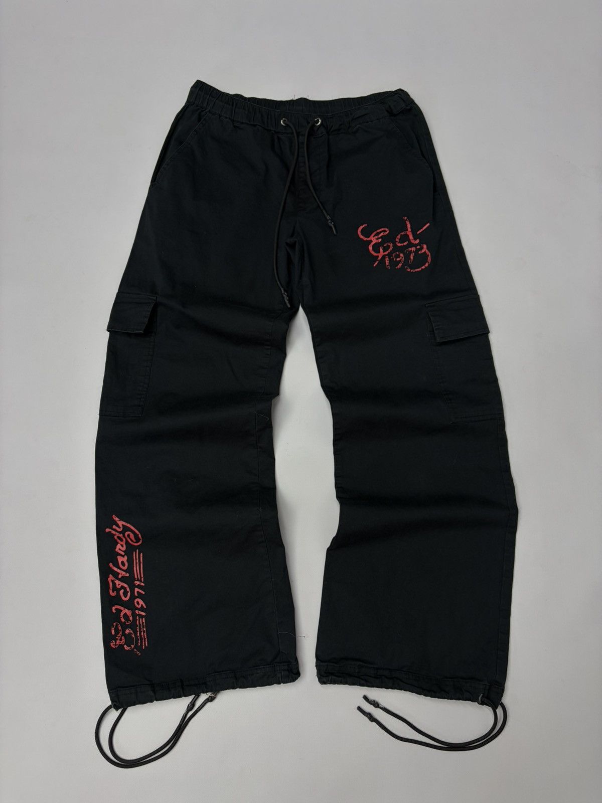 Ed Hardy VTG Ed Hardy x Urban Outfitters Dragon Cargo Jeans Pants Y2K Size US 30 / EU 46 - 7 Thumbnail