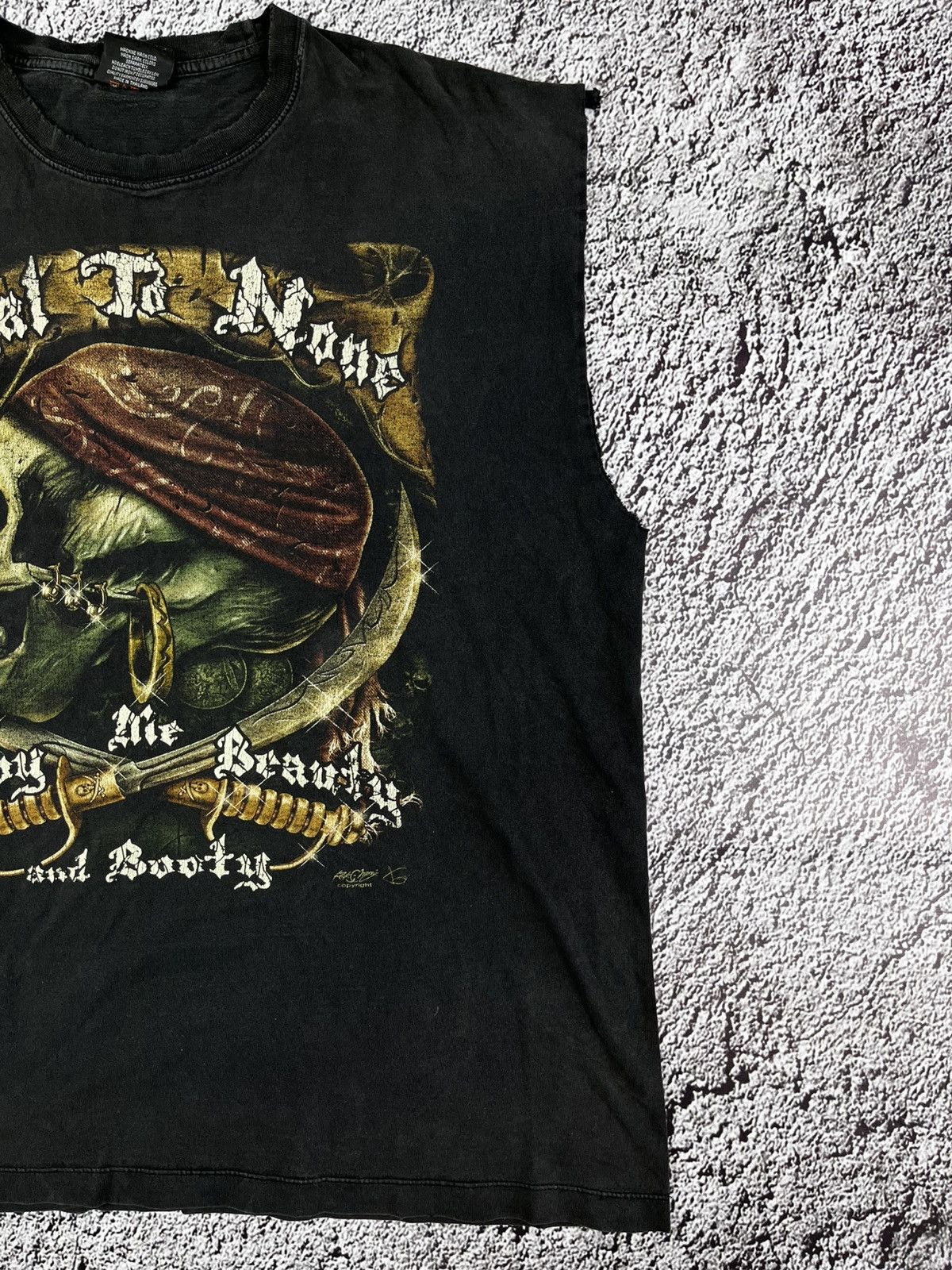 Band Tees Vintage Y2K faded pirate Rock Chang big logo tank top XXL Size US XXL / EU 58 / 5 - 3 Thumbnail