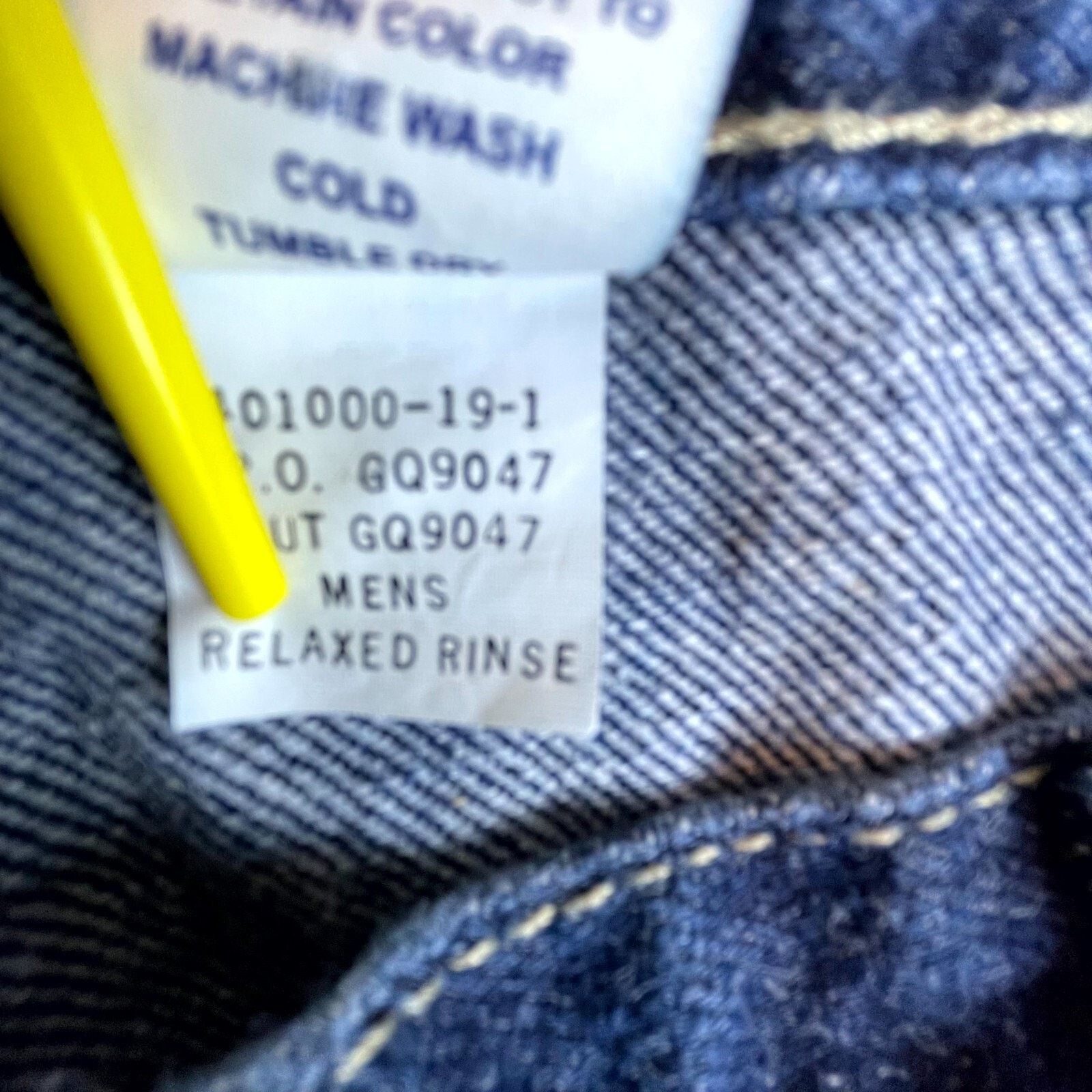 Old Navy Vintage Old Navy Jeans Mens 34 Straight Relaxed Frayed Loose Size US 34 / EU 50 - 9 Thumbnail