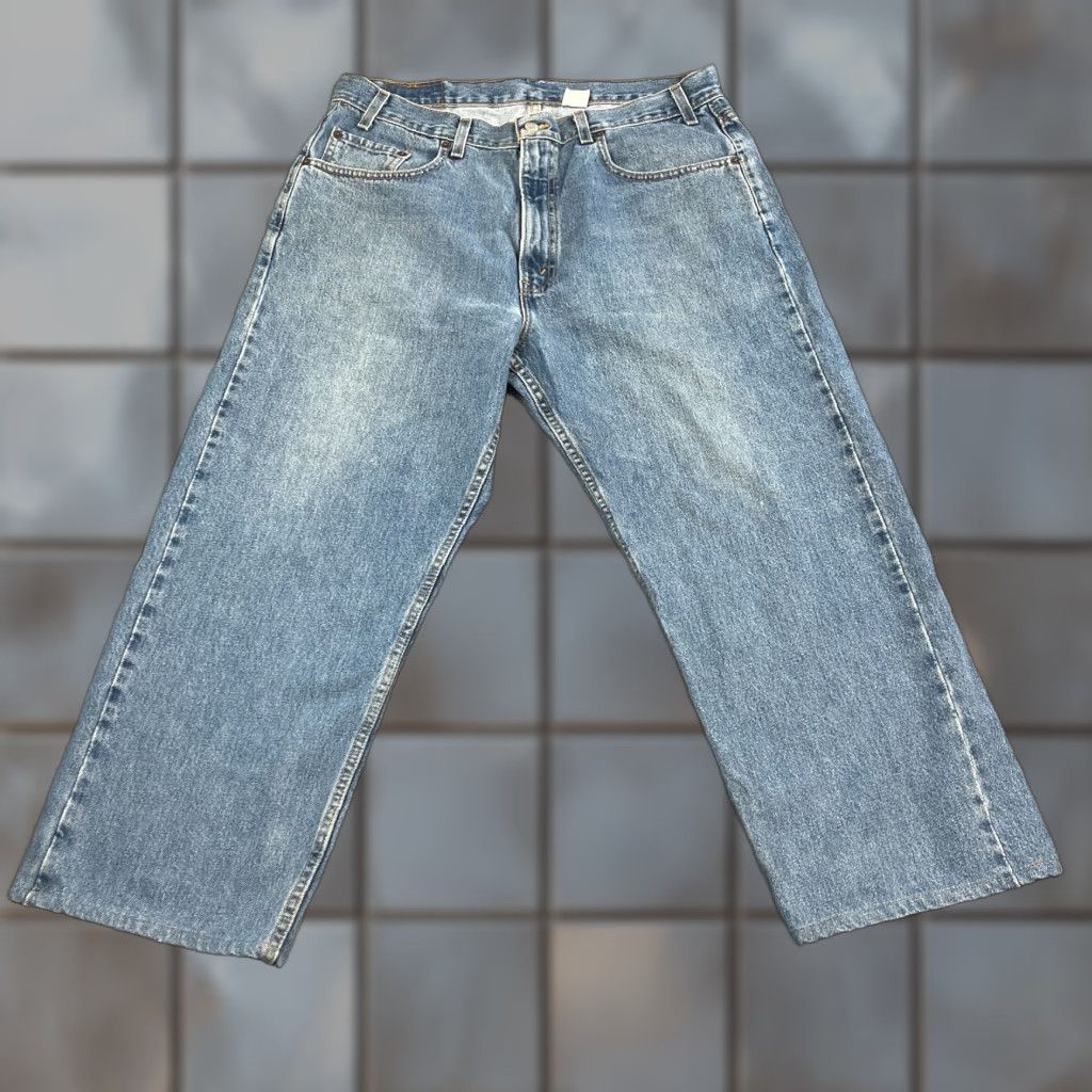 Levi's VINTAGE Levi's 569 Jeans Mens Relaxed Straight 38 Light Blue 90s Levi's 569 Mens Jeans Relaxed Straight 38 Light Blue 90s Size US 38 / EU 54 - 1 Thumbnail