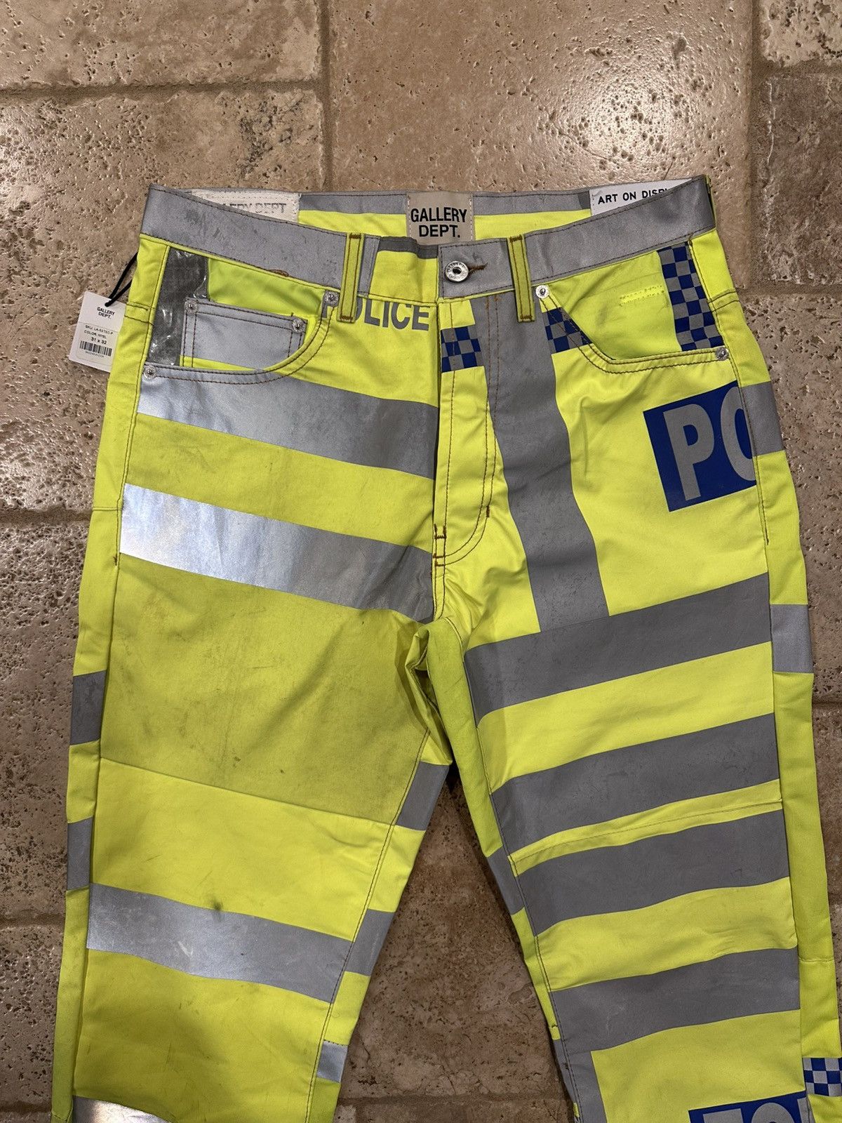 Gallery Dept. Gallery Dept Toxic LA Flare Police Construction Pants Size US 31 - 7 Thumbnail