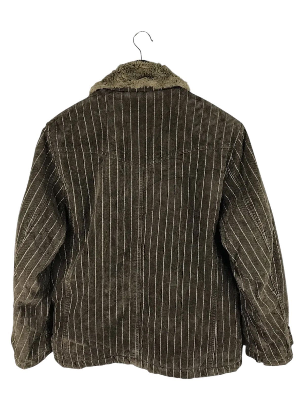 Other Vintage Carter’s Brown Pinstripe Corduroy Sherpa Workwear Size US M / EU 48-50 / 2 - 2 Thumbnail