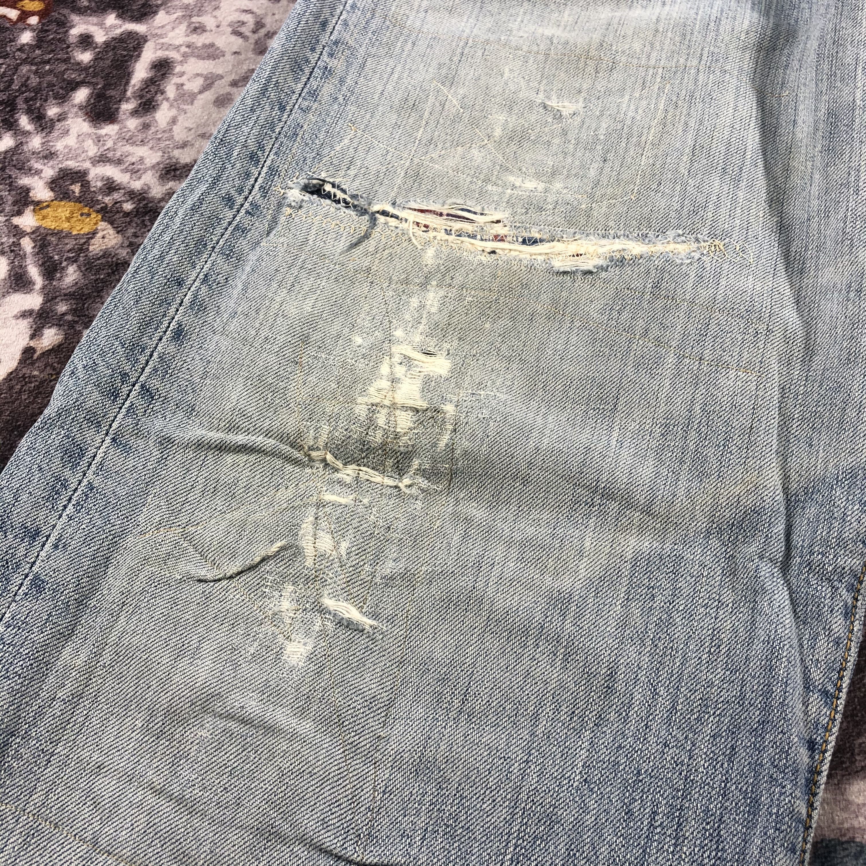 Levi's × Vintage 90s Vintage Light Wash Levis 501 Jeans-JM2222 Size US 34 / EU 50 - 12 Thumbnail