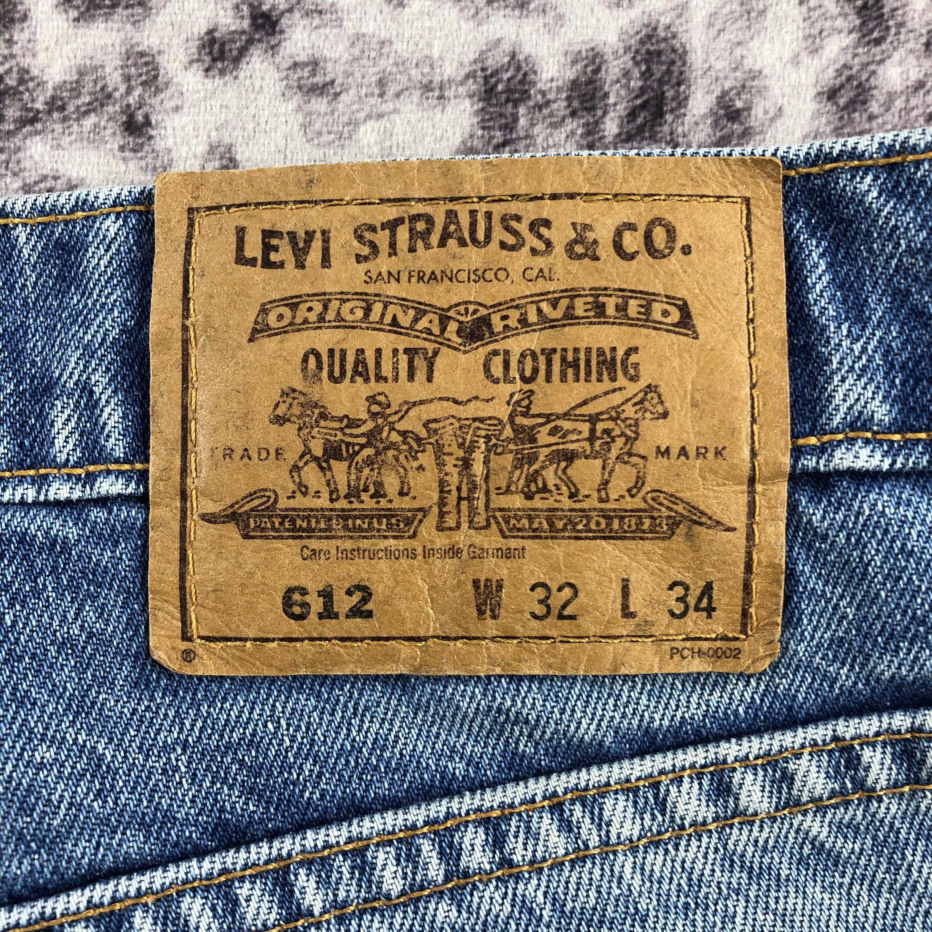 Levi's × Vintage Vintage 90s Levis 612 Orange Tab Jeans-JM2813 Size US 30 / EU 46 - 6 Thumbnail