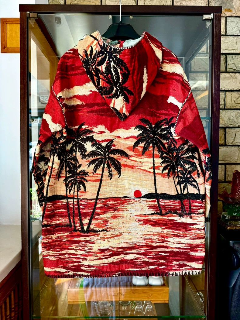 Yves Saint Laurent Saint Laurent 16 SS coconut tree Cape jacket 2502-Nextarro Size US L / EU 52-54 / 3 - 5 Thumbnail