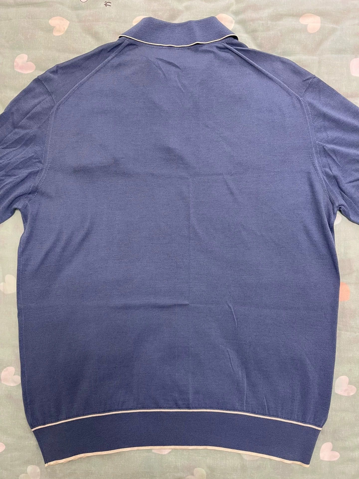 Stefano Ricci Stefano Ricci Basic Polo Shirt Blue XXL 9/10 Size US XL / EU 56 / 4 - 2 Thumbnail