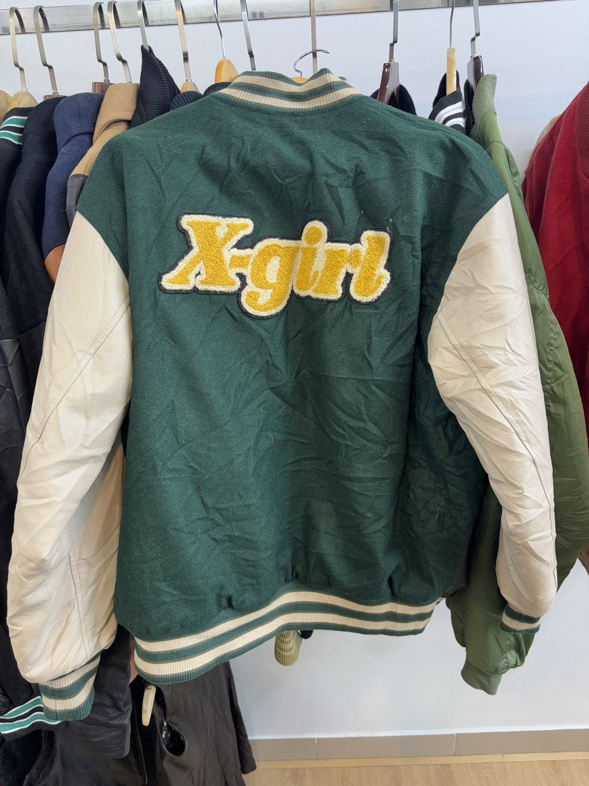 Other X-Girl Varsity Jacket leather Size US S / EU 44-46 / 1 - 2 Thumbnail