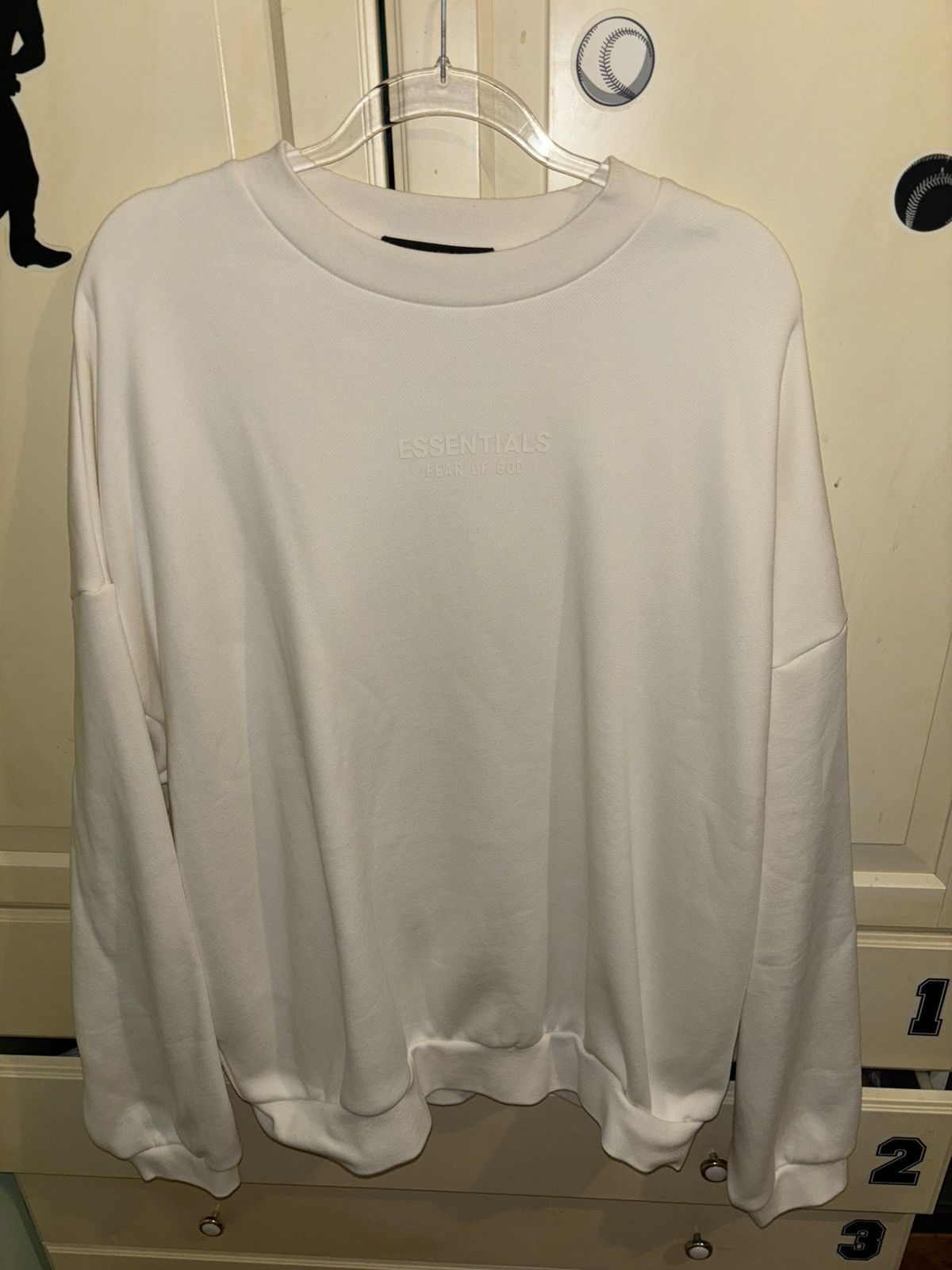 Fear of God Fear of God White Crewneck Size US XL / EU 56 / 4 - 1 Thumbnail