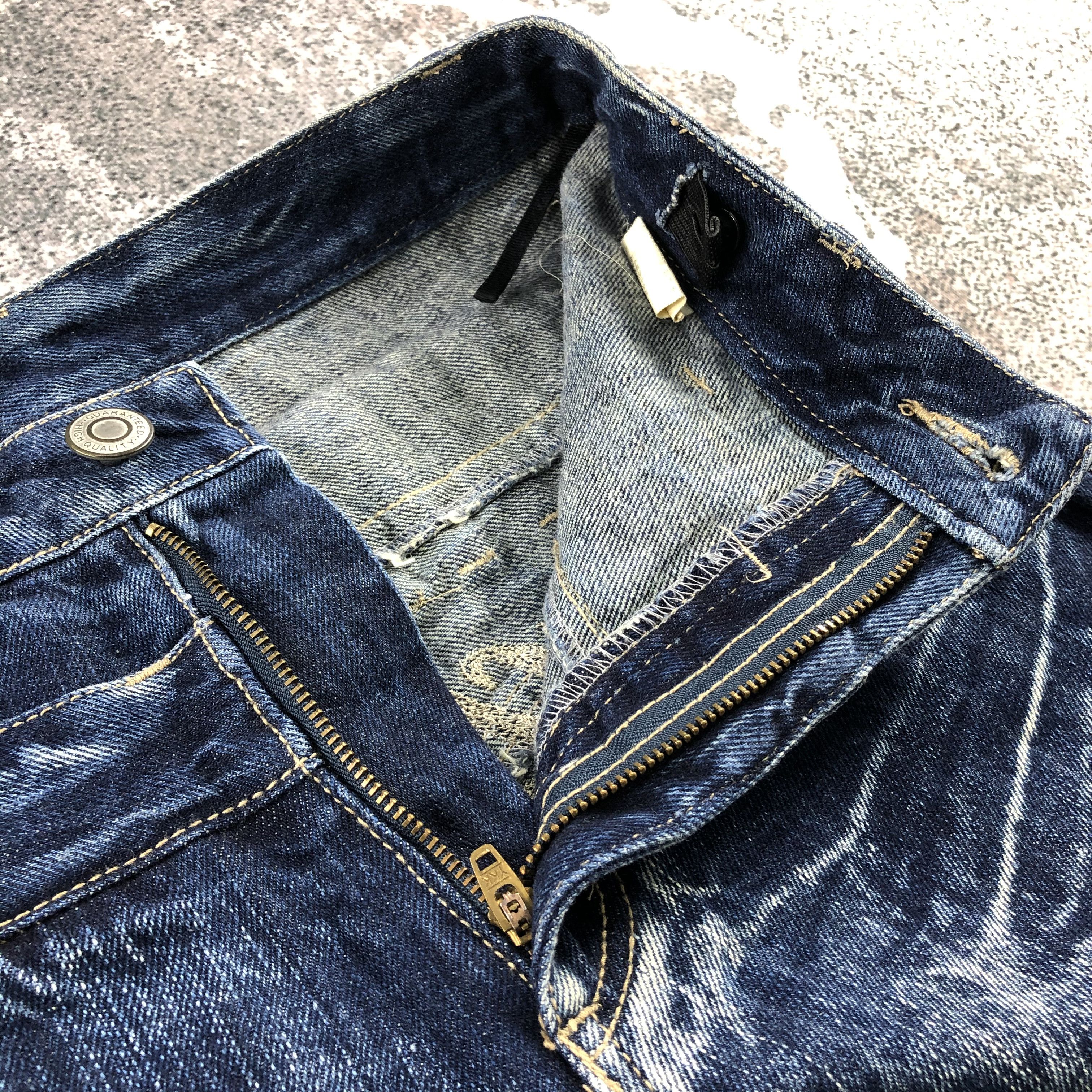 Japanese Brand Japanese Brand Double Waist Denim Carpenter Jeans KJ821 Size US 28 / EU 44 - 6 Thumbnail