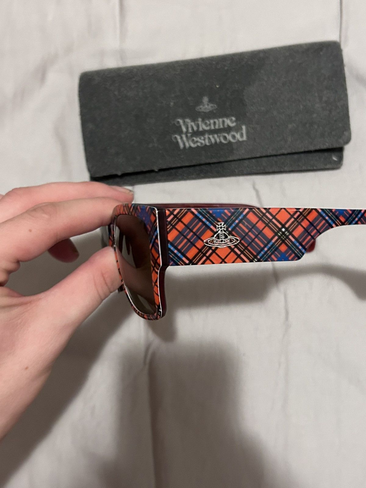 Vivienne Westwood Vivienne Westwood plad unisex glasses Size ONE SIZE - 2 Thumbnail