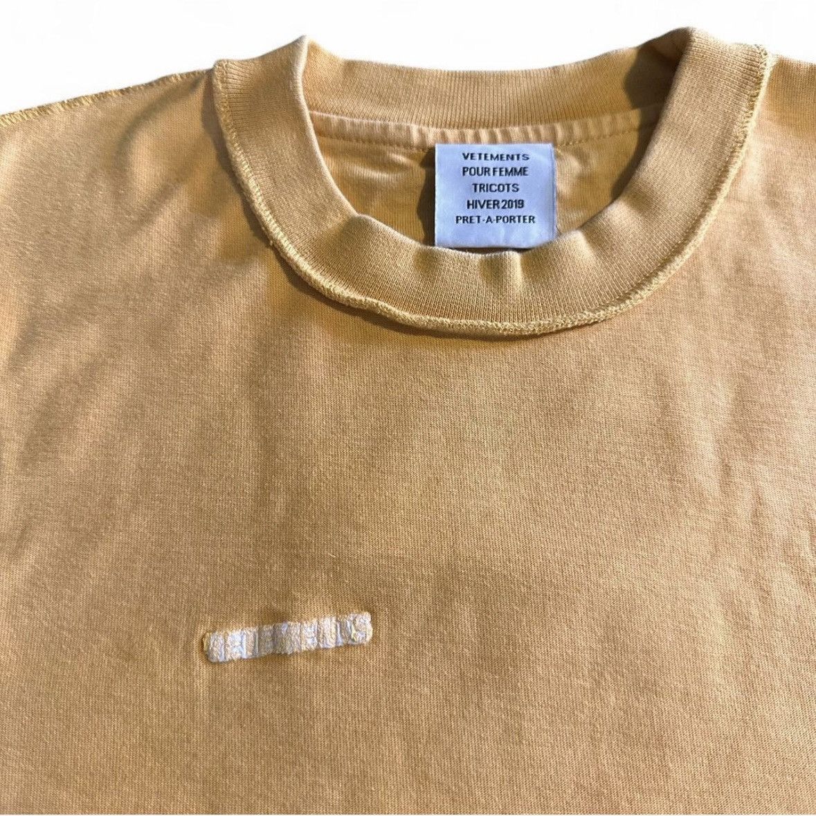 Vetements 2019 Vetements Demna Inside Out Shirt Size Medium M Size M / US 6-8 / IT 42-44 - 5 Thumbnail
