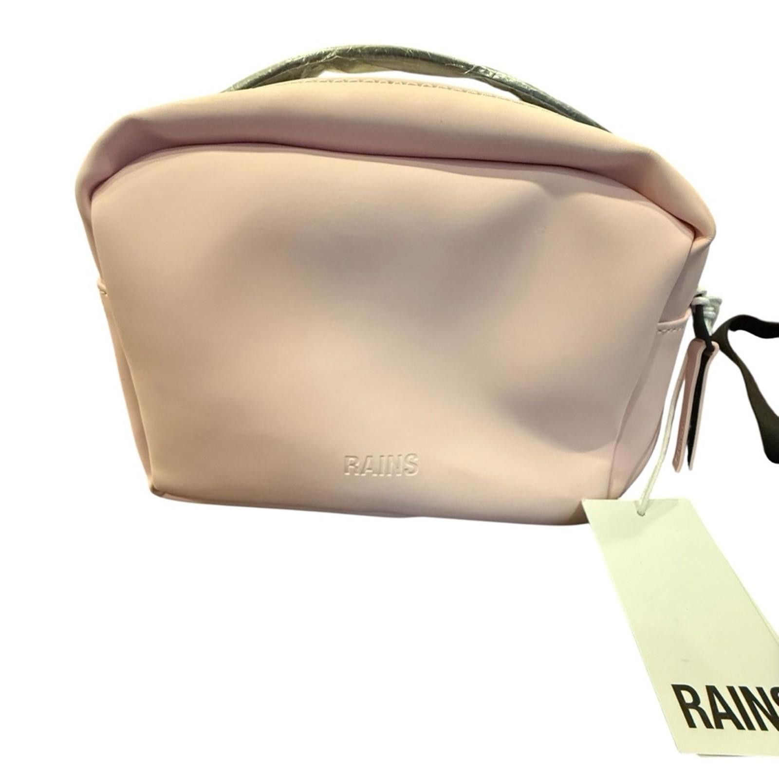 Rains Rains Pink Large Waterproof Crossbody Bag Minimalist Design Size ONE SIZE - 1 Thumbnail