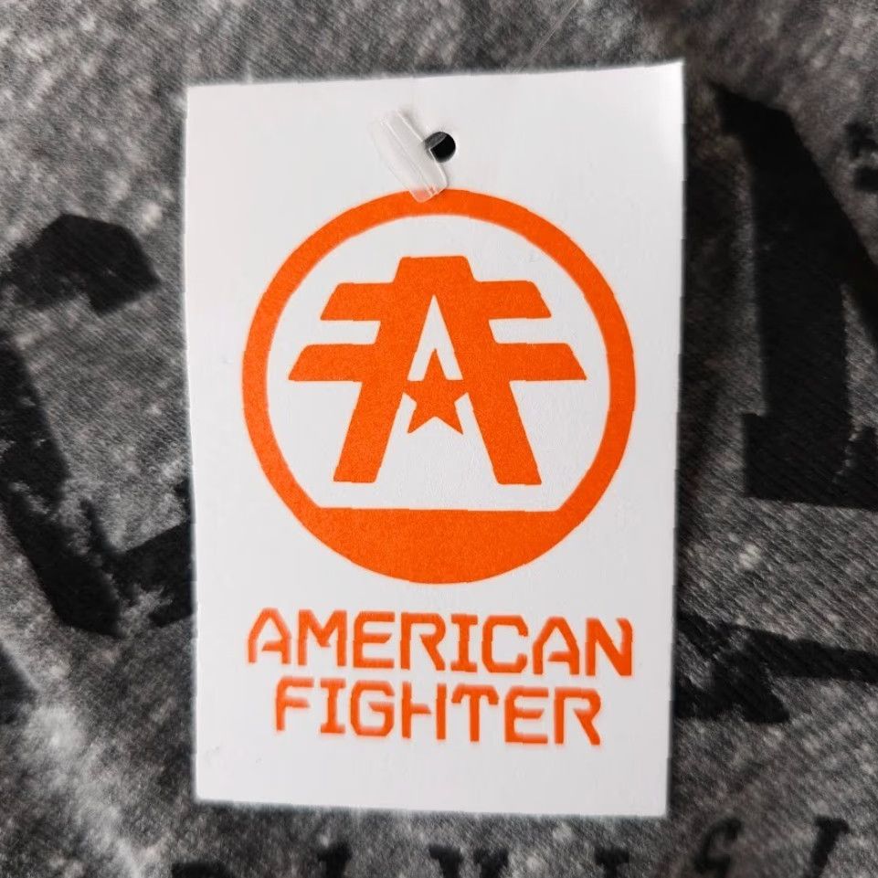 Vintage American Fighter Tank Top Mens XS Gray MMA Mixed Martial Arts Size US XS / EU 42 / 0 - 7 Thumbnail