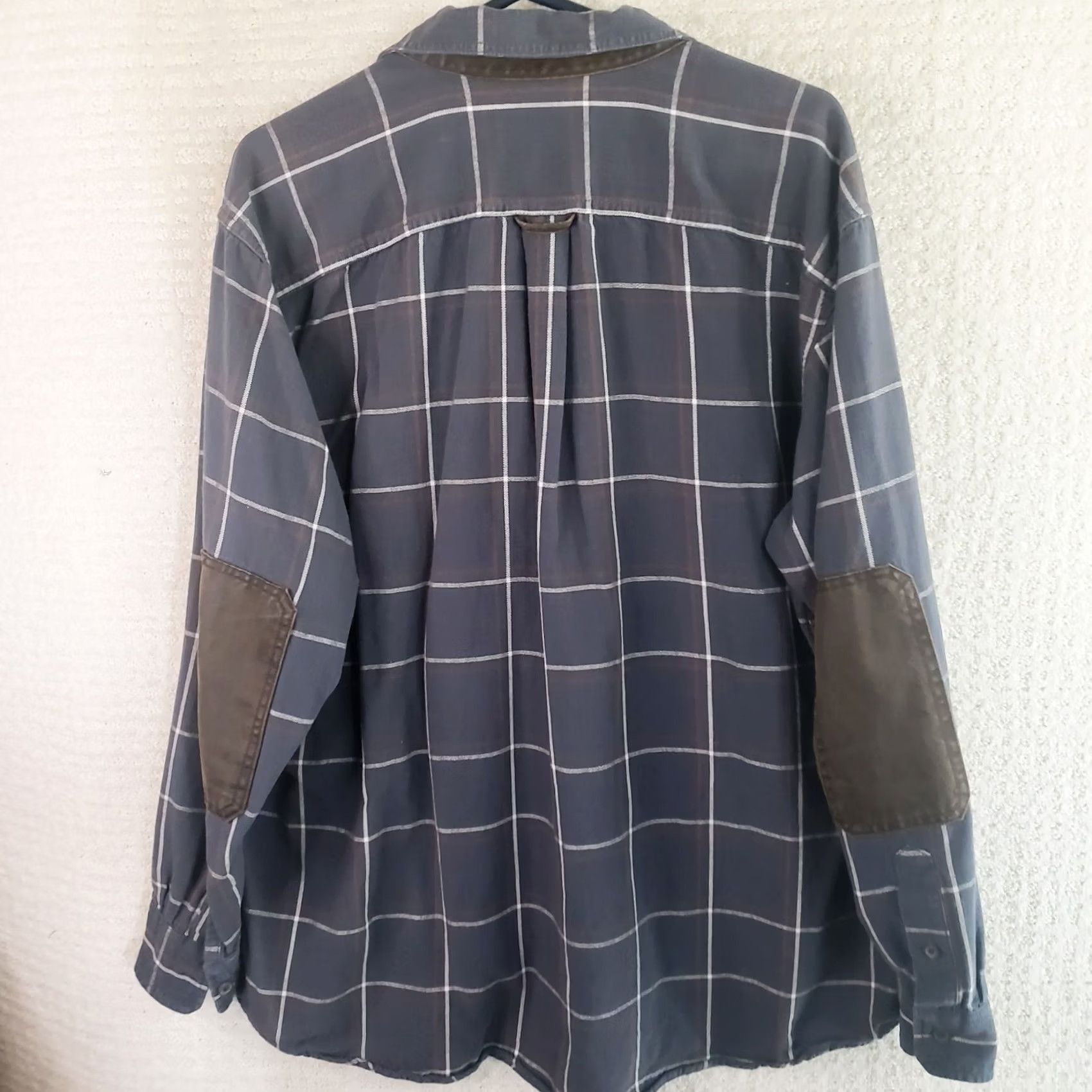 Vintage VINTAGE Ridgecut Toughwear Shirt Men XL Canvas Windowpane Elbow Pads Workwear Utility Size US XL / EU 56 / 4 - 7 Thumbnail