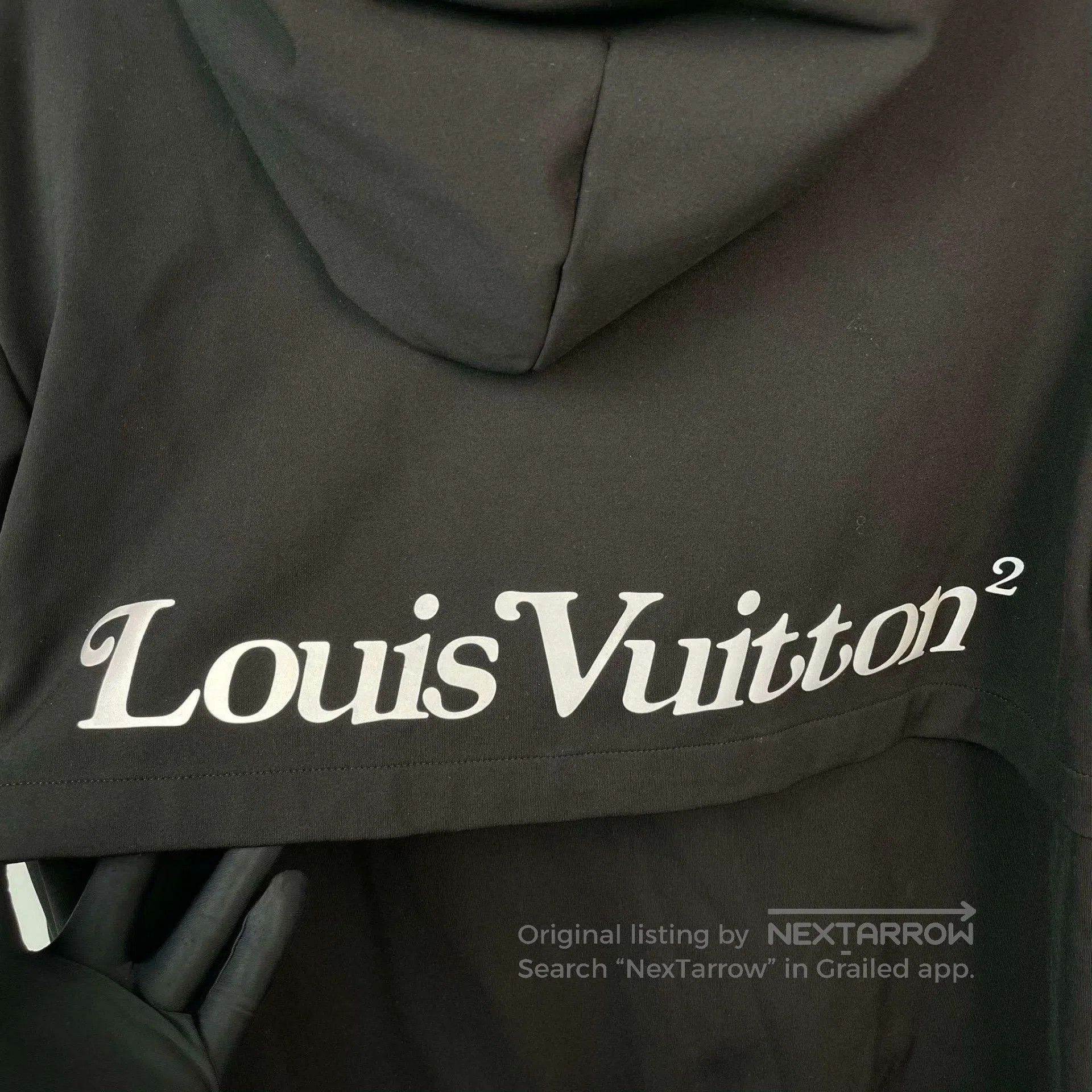 Louis Vuitton Louis Vuitton Black Hooded Logo Jacket. Size US M / EU 48-50 / 2 - 8 Thumbnail