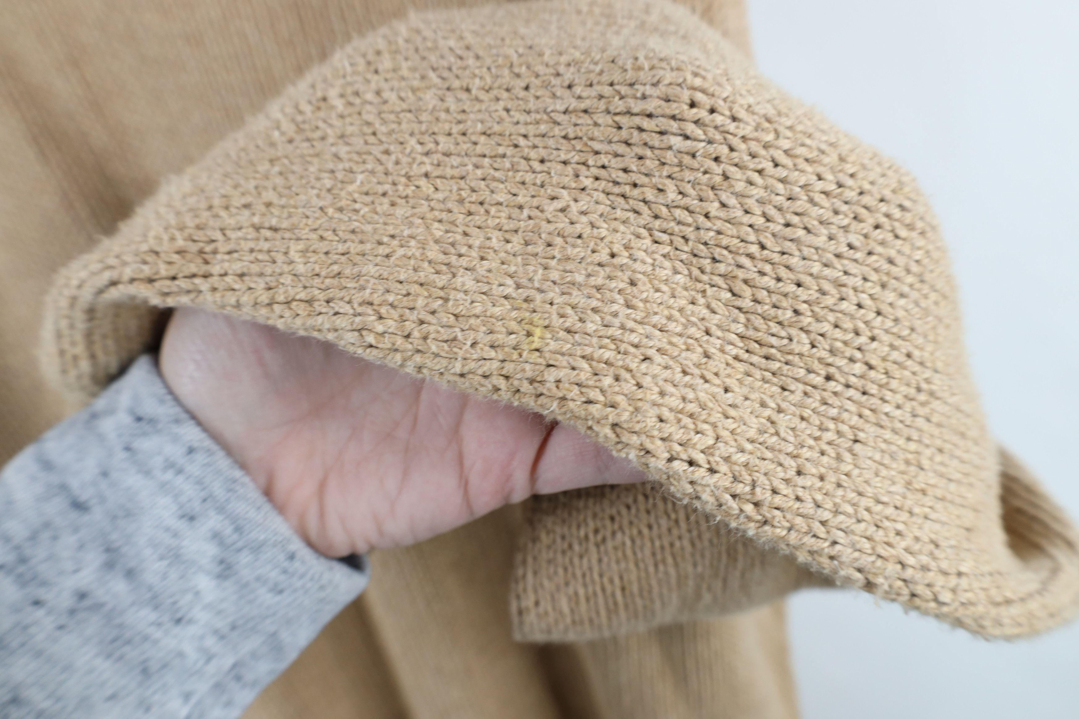 Ralph Lauren Vintage 90s Ralph Lauren Knit Crewneck Sweater Beige Brown Size US XL / EU 56 / 4 - 9 Thumbnail