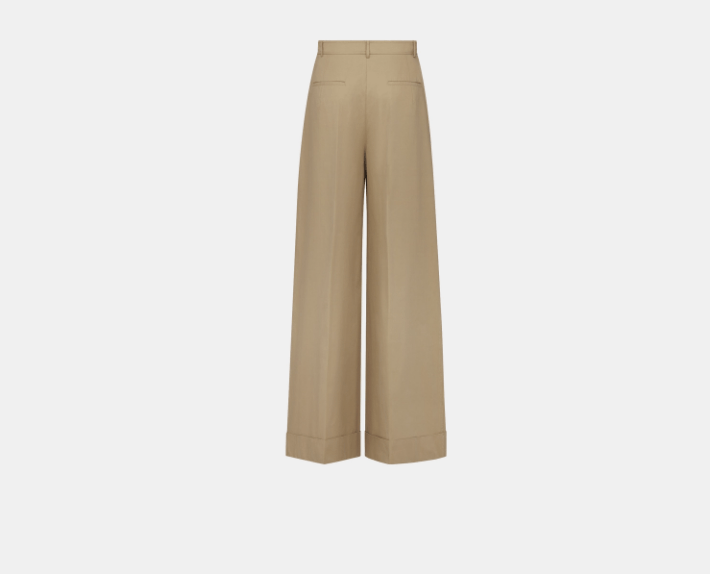 o1w1db10925 447P72 Wide-Leg Pant in Beige