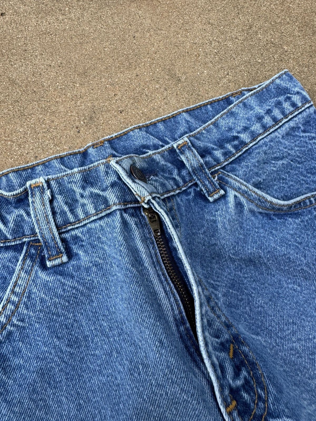 Levi's × Vintage Vtg 80’s Levi’s 684 Orange Tab Bellbottom Flare Jeans 29x33 Size US 29 - 5 Thumbnail