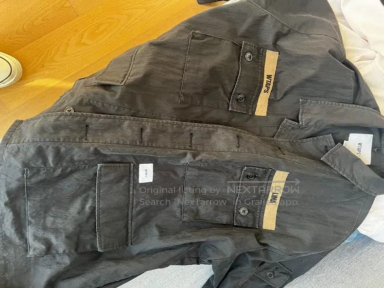 Wtaps Wtaps Black Four-Pocket Shirt Size US L / EU 52-54 / 3 - 1 Thumbnail