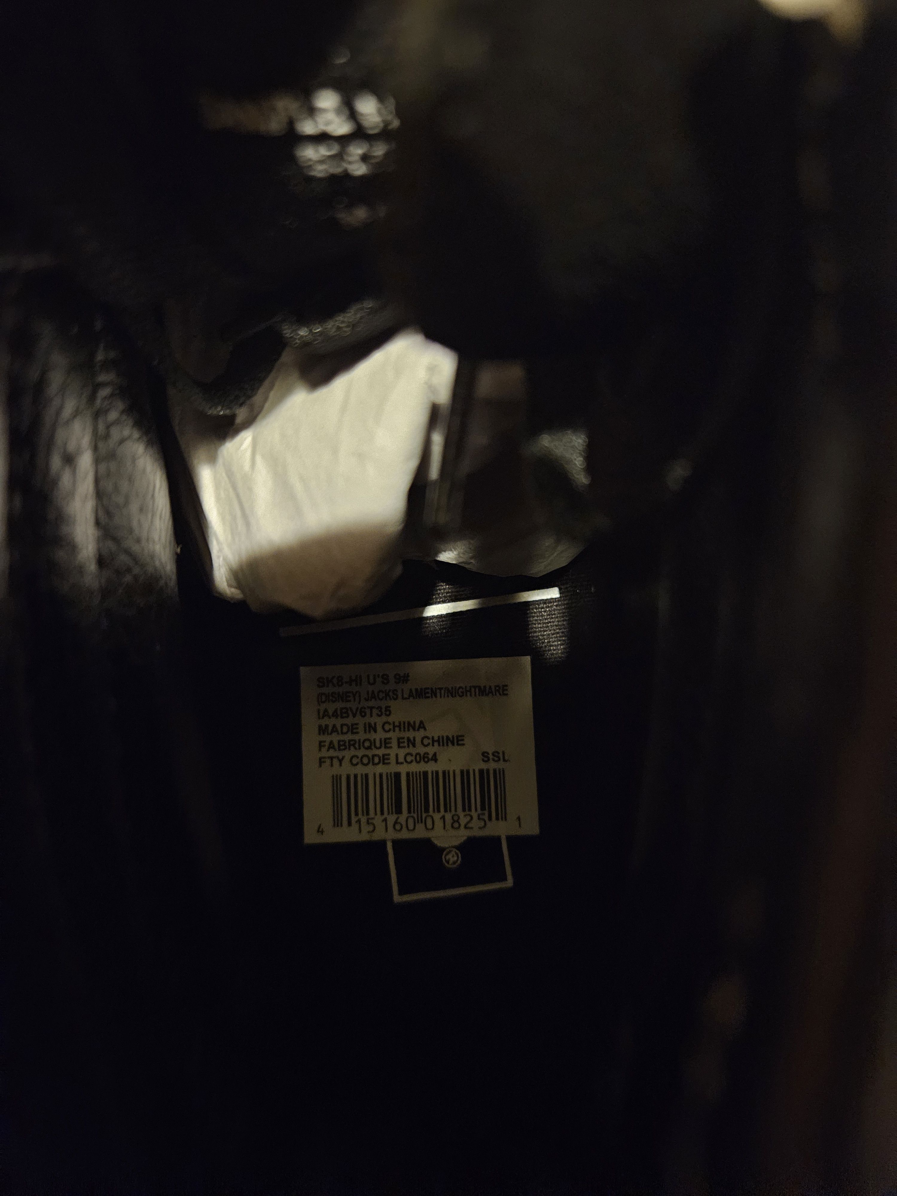 Vans Vans Sk8-Hi Nightmare Before Halloween Size US 9 / EU 42 - 6 Thumbnail