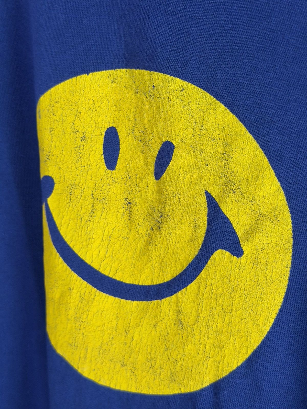 Vintage *RARE* VINTAGE 1960s 60s SMILEY FACE VELVA SHEEN TEE Size US L / EU 52-54 / 3 - 13 Thumbnail