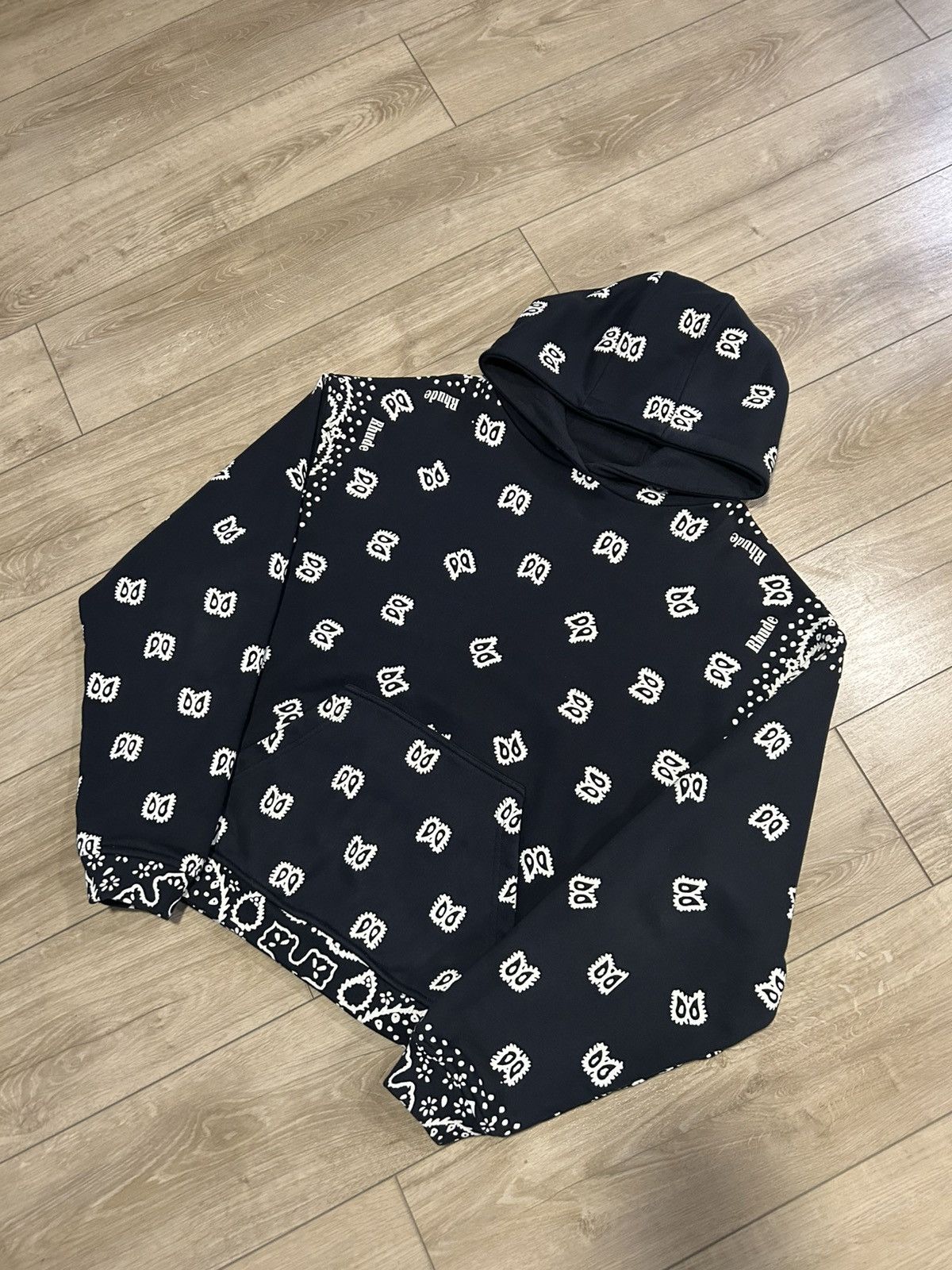 Rhude Rhude Bandana Print Hoodie Size US XL / EU 56 / 4 - 3 Thumbnail