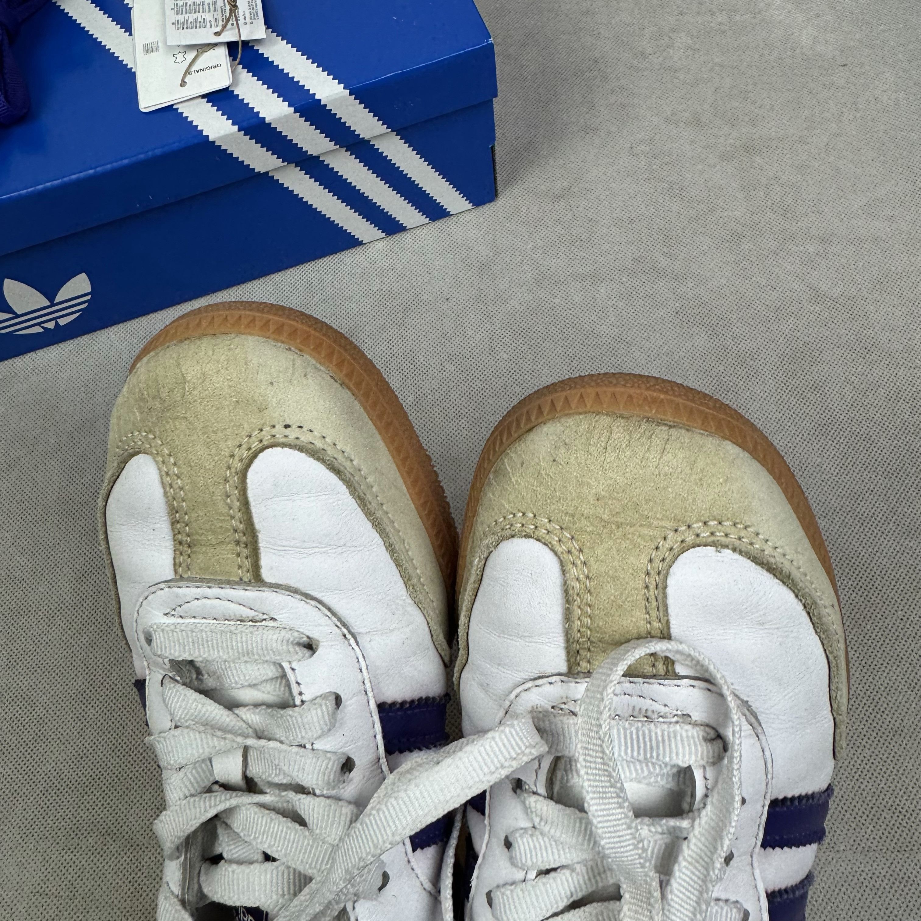 Adidas Adidas Samba OG JI2725 Women's White Black Sneakers Shoes 7 Size US 7 / IT 37 - 5 Thumbnail