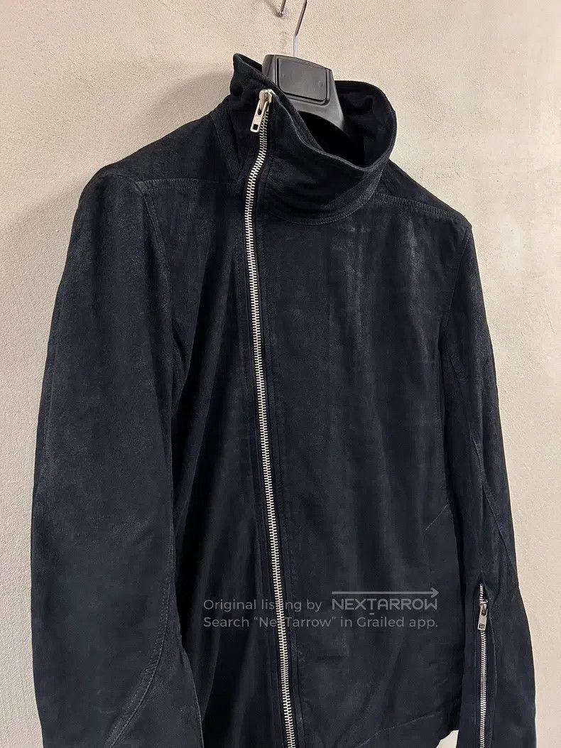 Rick Owens RICK OWENS Diagonal Zipper Leather Jacket Coat Size US M / EU 48-50 / 2 - 4 Thumbnail