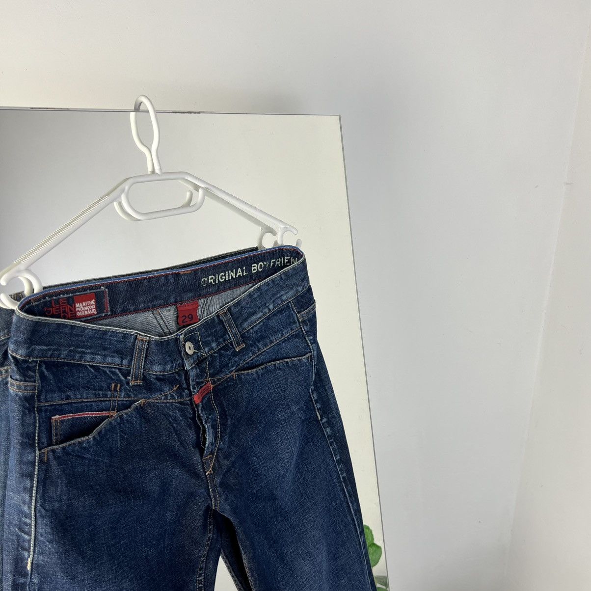 Marithe + Francois Girbaud Luxury Marithe + Francois Girbaud Blue Denim Jeans Size US 29 - 3 Thumbnail