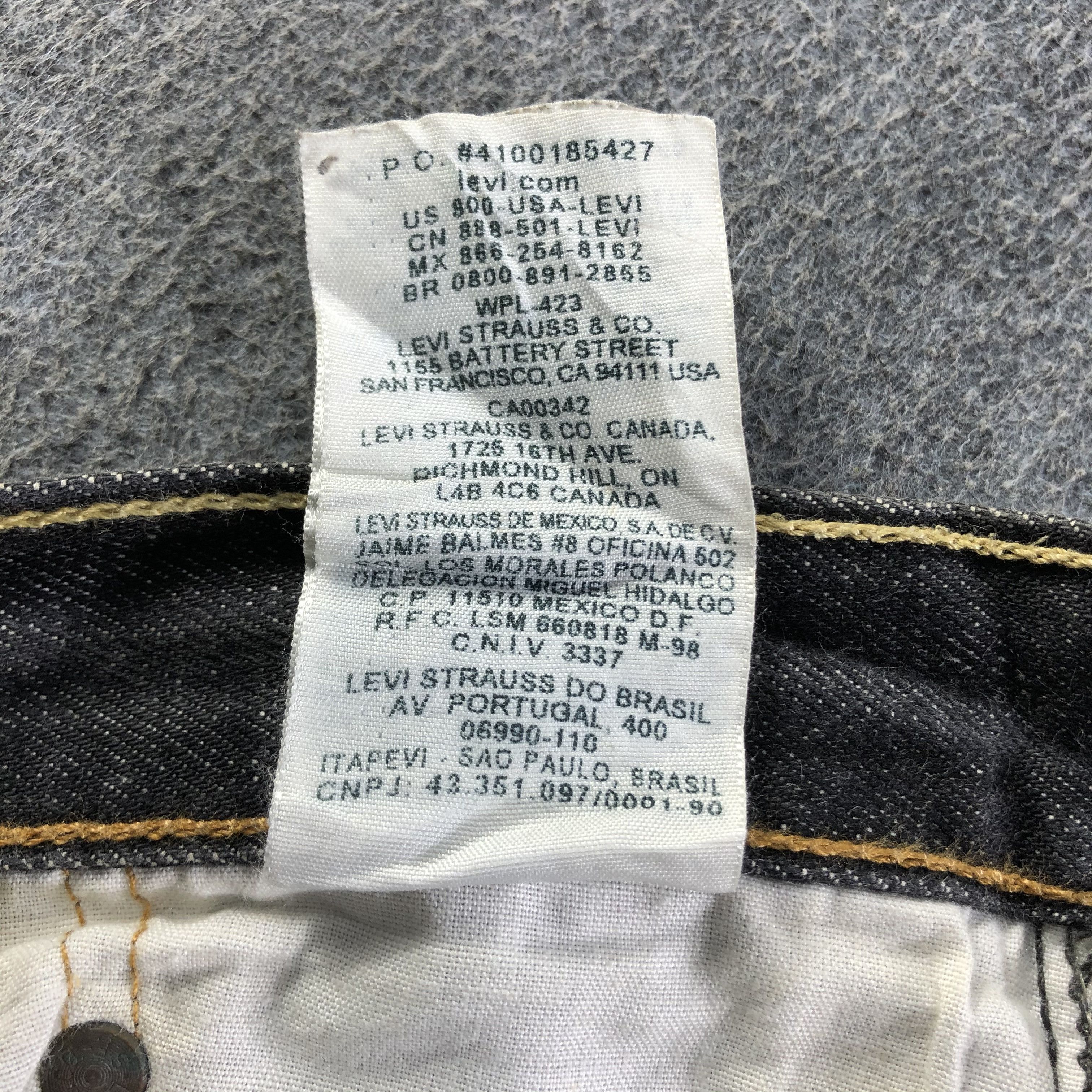 Levi's Vintage Levis 501 Jeans-J3573 Size US 30 / EU 46 - 12 Thumbnail