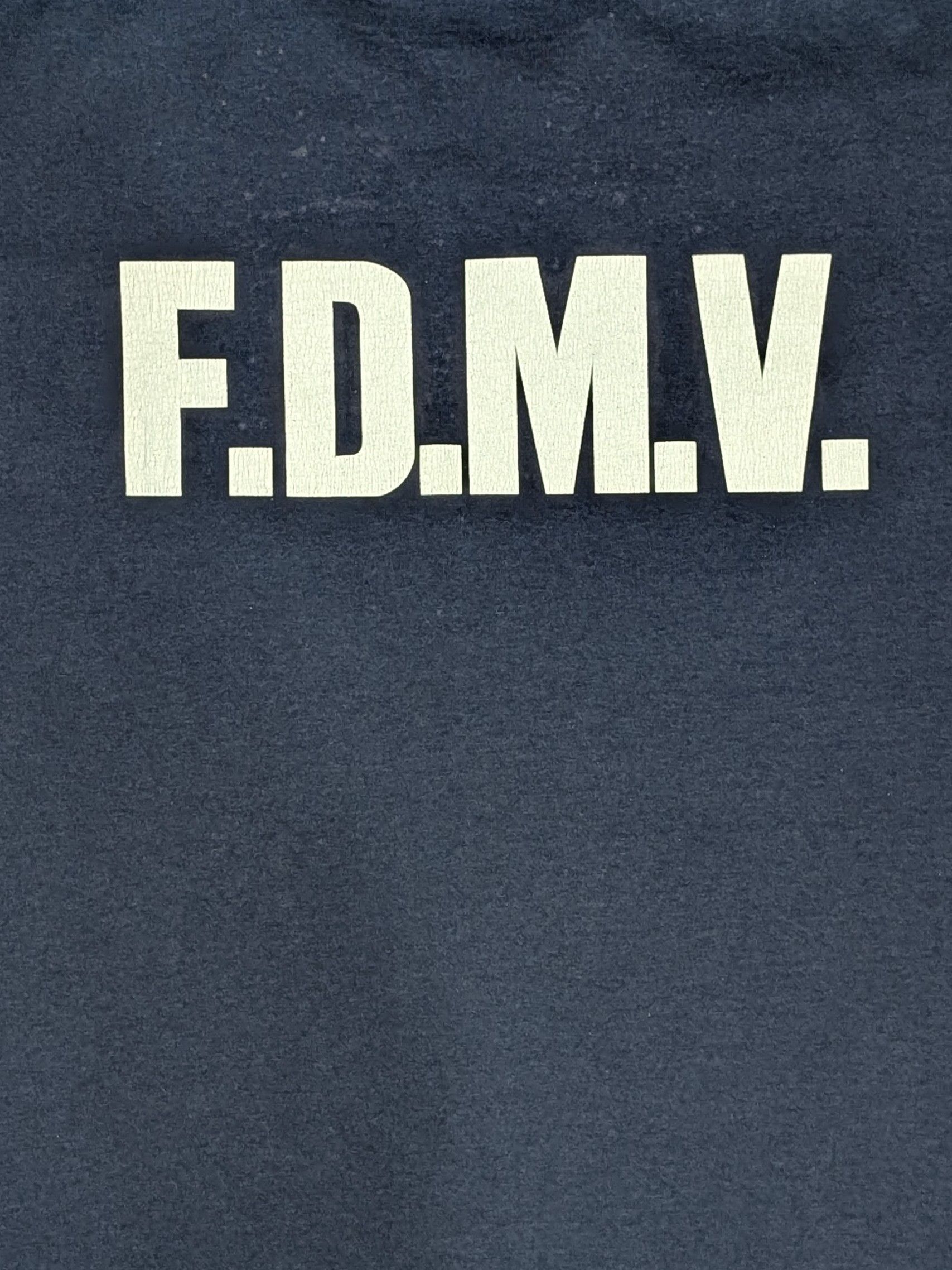 Fruit Of The Loom Vintage F.D.M.V. (Fire Department Moreno Valley) t-shirt XL Size US XL / EU 56 / 4 - 5 Thumbnail