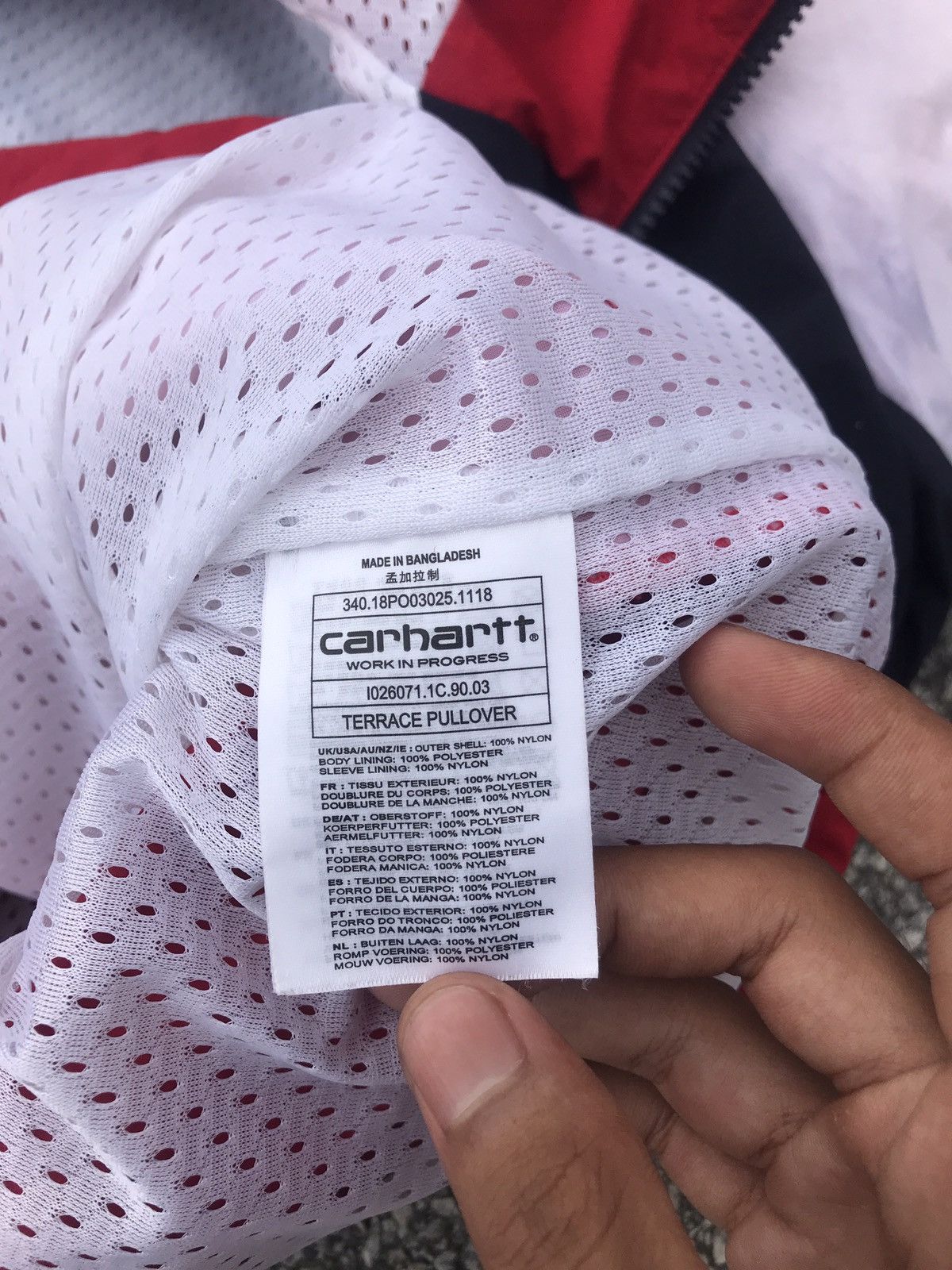 Carhartt × Carhartt Wip × Japanese Brand Carhatt Half zipper hoodie jacket 🧥 Size US M / EU 48-50 / 2 - 14 Thumbnail