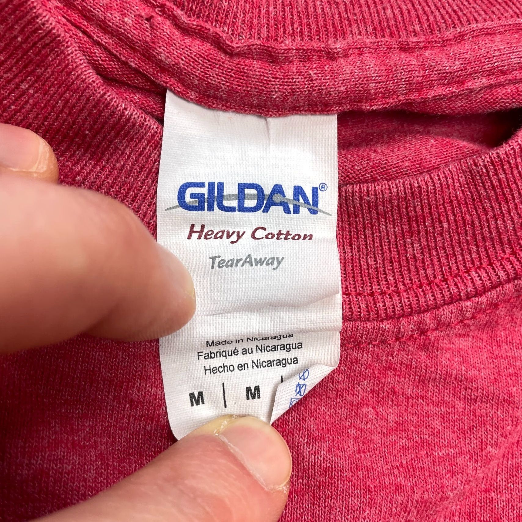 Gildan Gildan Heavy Cotton Shirt Mens M Red 2 Peter 1:3 Game On First Baptist Logo Shirt Mens Color Red Decent Condition Spots"} Size US M / EU 48-50 / 2 - 6 Thumbnail