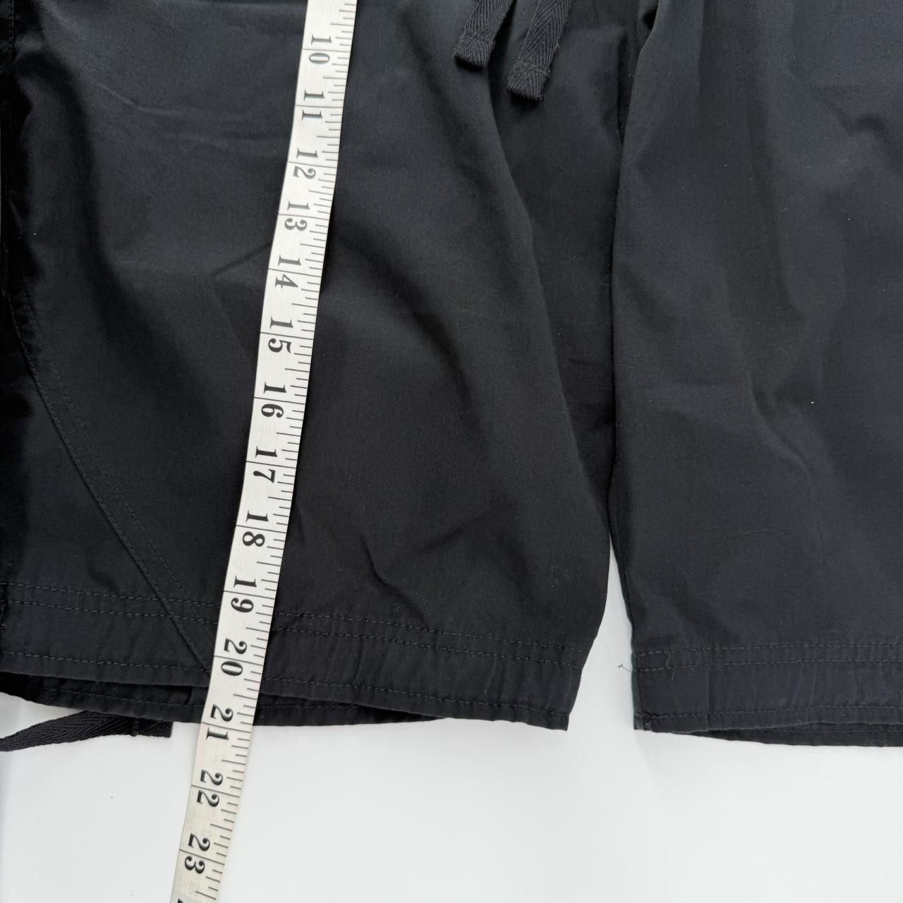 Nike Nike Y2K Black Parachute Shorts Utility Gorpcore Cinch Hem L Size US 34 / EU 50 - 4 Thumbnail