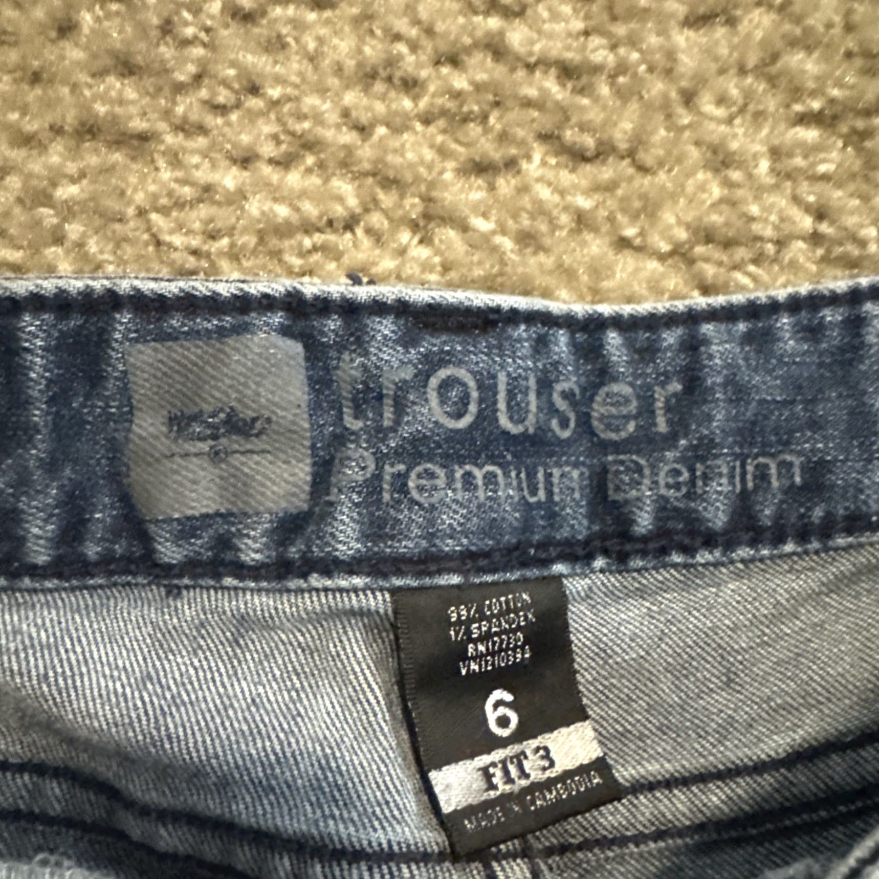 Mossimo Mossimo Denim Jeans Women Flare Boot Cut Low Rise 6 Blue Size 28" / US 6 / IT 42 - 7 Thumbnail
