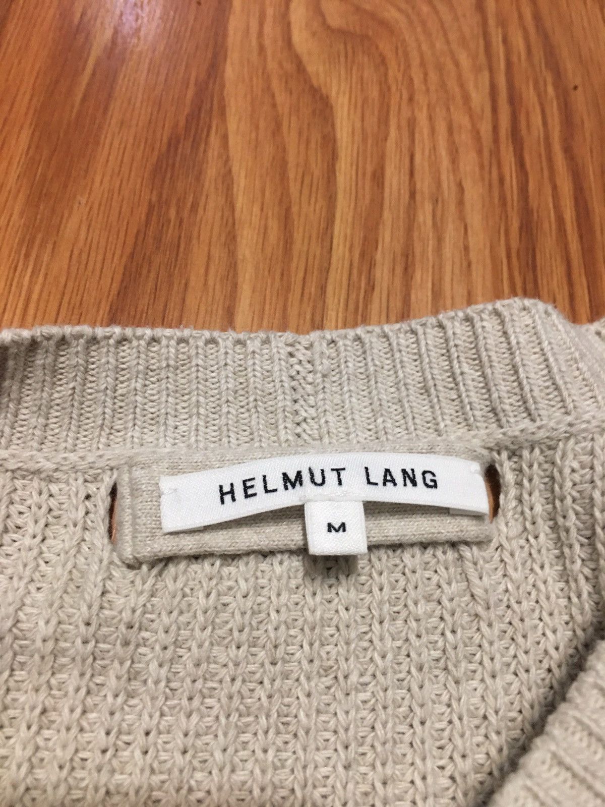 Helmut Lang Helmut Lang Extended Cuff Rib Knit Sweater Size M Size M / US 6-8 / IT 42-44 - 14 Thumbnail