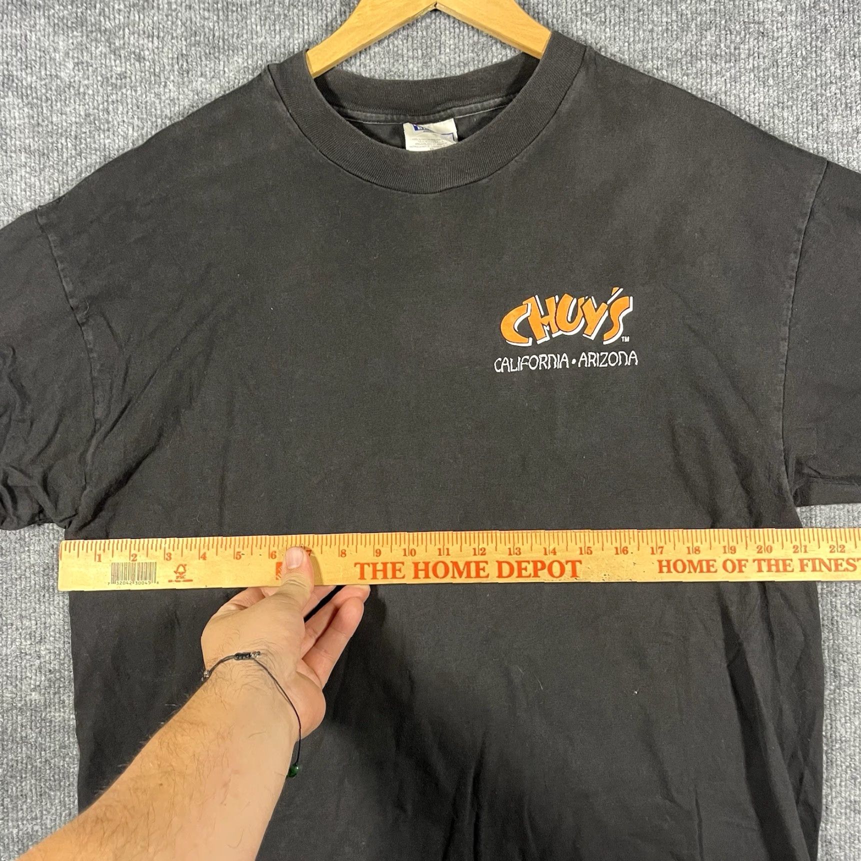 Hanes VINTAGE 90s Chuys Bike Night Shirt Hanes Beefy-T XL Black Mens Short Sleeve Crew Neck T-Shirt Graphic Print Harley Size US XL / EU 56 / 4 - 6 Thumbnail