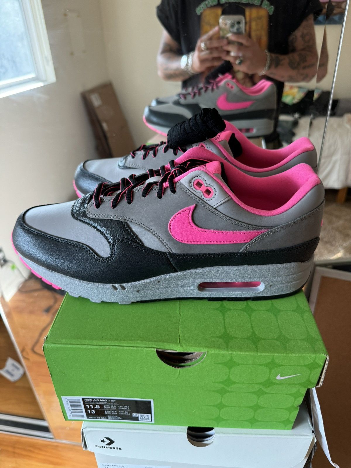 Huf × Nike HUF AIR MAX 1 SP JAPAN Size US 11.5 / EU 44-45 - 2 Thumbnail