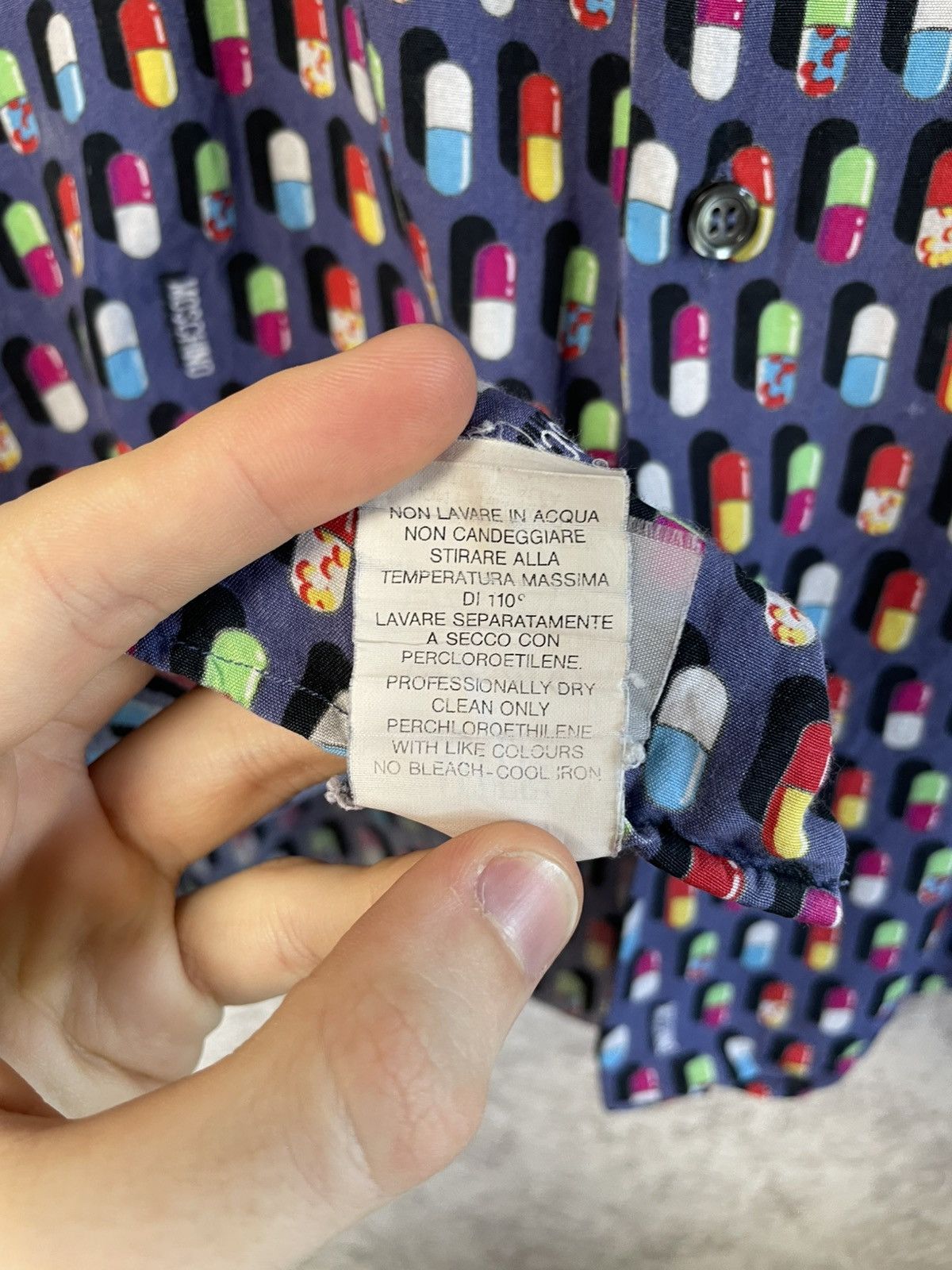 Moschino RARE Moschino x Cheap And Chic Pils 1997s Short Sleeve Shirt Size US L / EU 52-54 / 3 - 14 Thumbnail