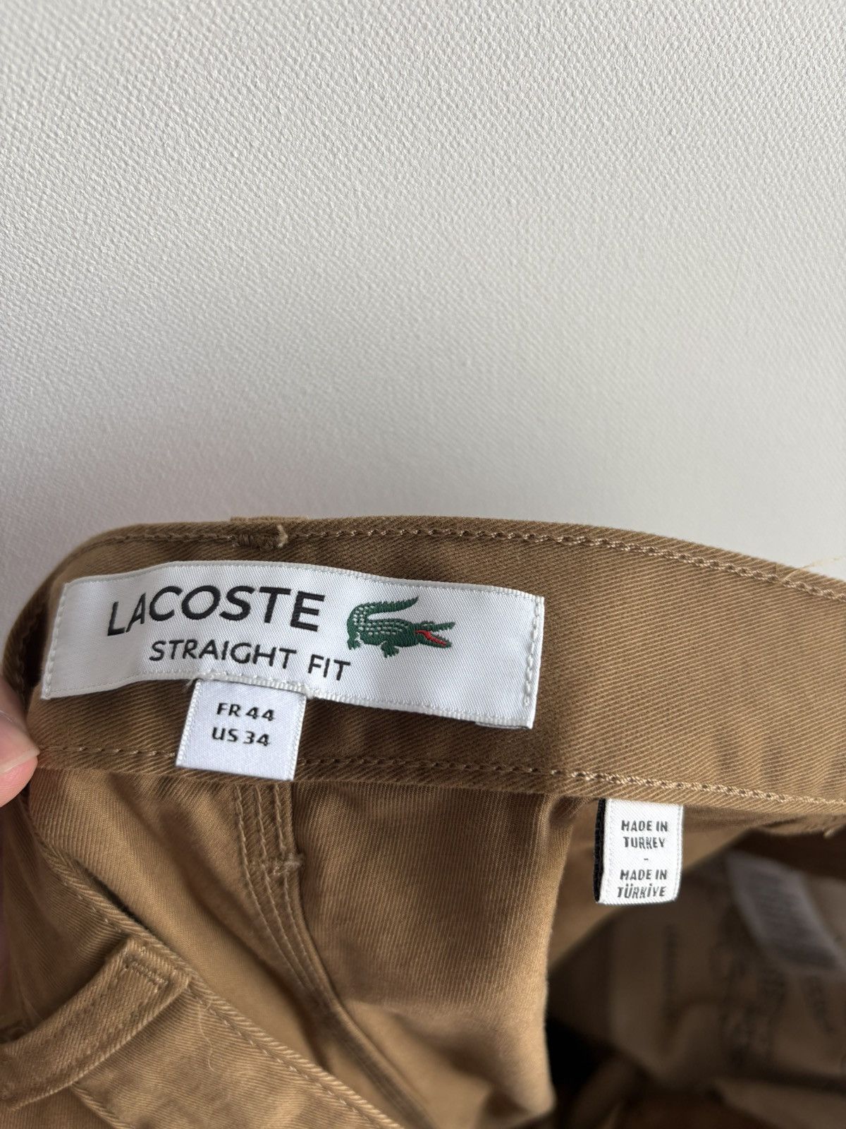 Lacoste Streetwear Hype Lacoste Baggy 34x34 Carpenter Pants Size US 34 / EU 50 - 11 Thumbnail