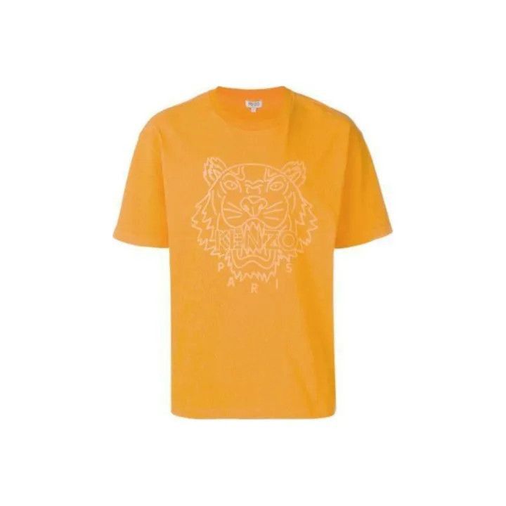Kenzo Kenzo Classic Tiger Print Round Neck Short Sleeve T-Shirt - Size US M / EU 48-50 / 2 - 1 Thumbnail