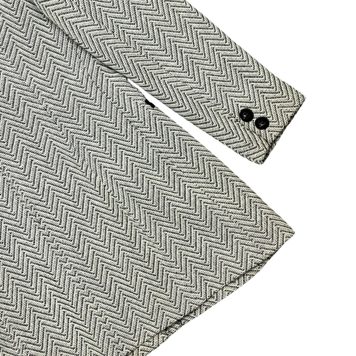 Dior Archive Vintage 90s Christian Dior Herringbone Wool Blazer Size M / US 6-8 / IT 42-44 - 12 Thumbnail