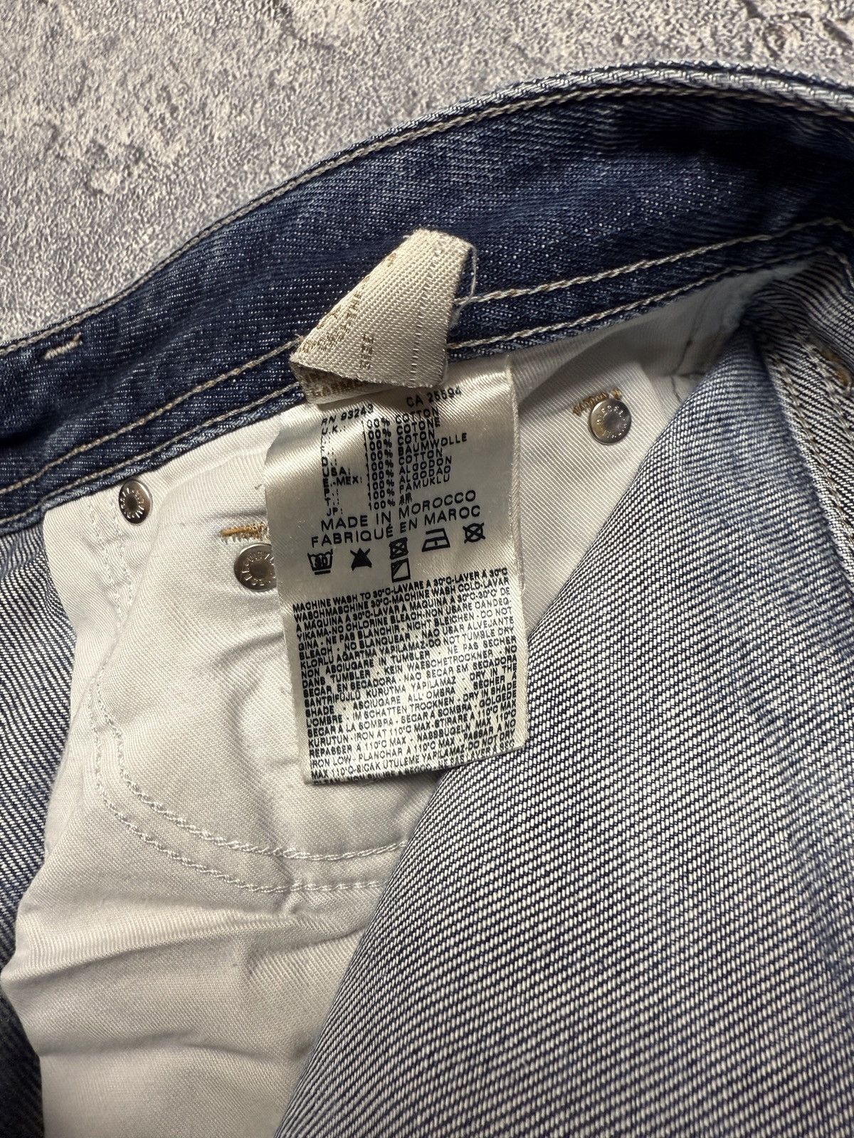 Other Vintage Diesel Avant Garde Jeans Denim Pants Size US 30 / EU 46 - 8 Thumbnail