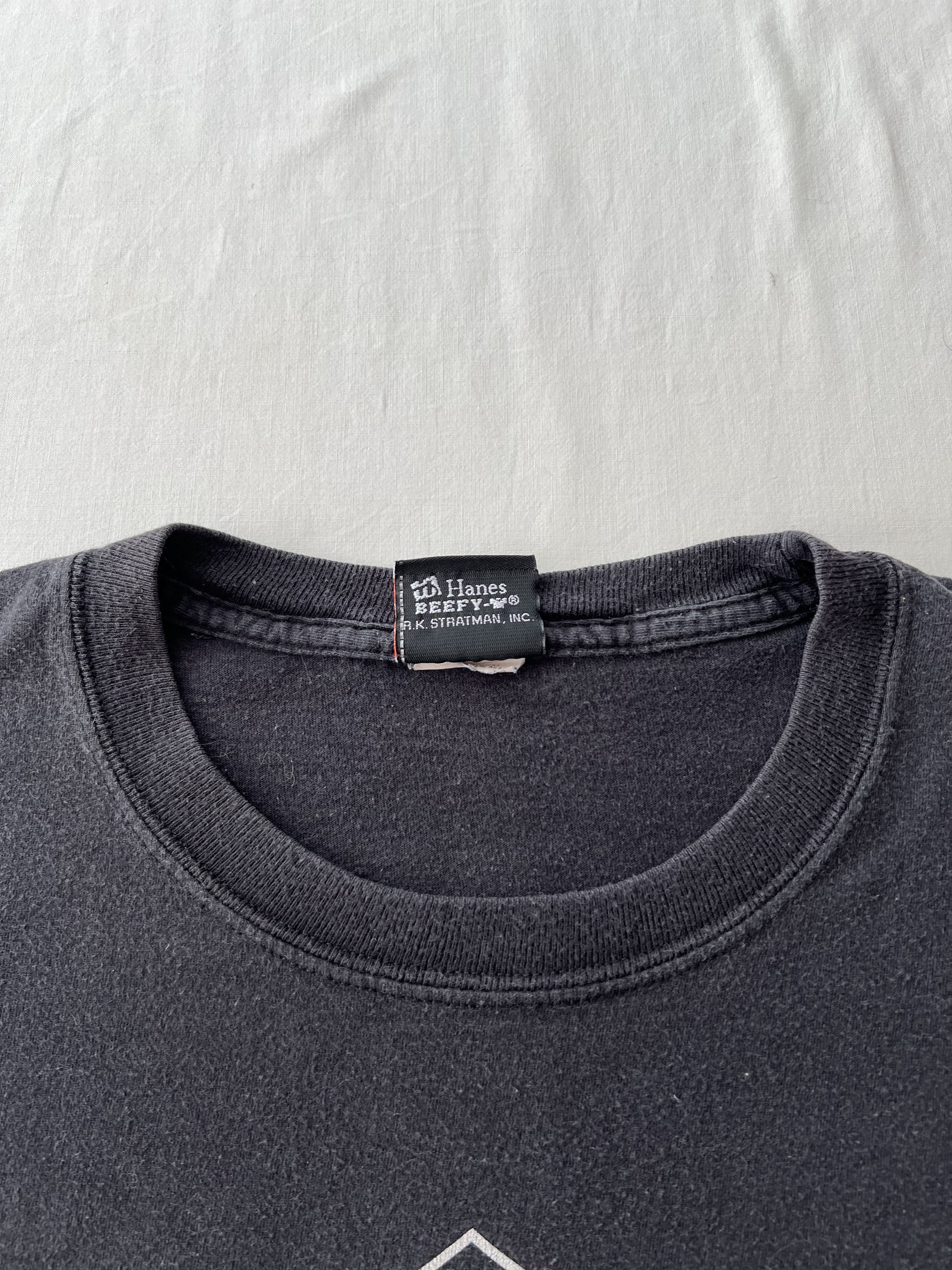 Harley Davidson Vintage 2009 Harley Davidson Switzerland Black T-shirt Size US L / EU 52-54 / 3 - 13 Thumbnail