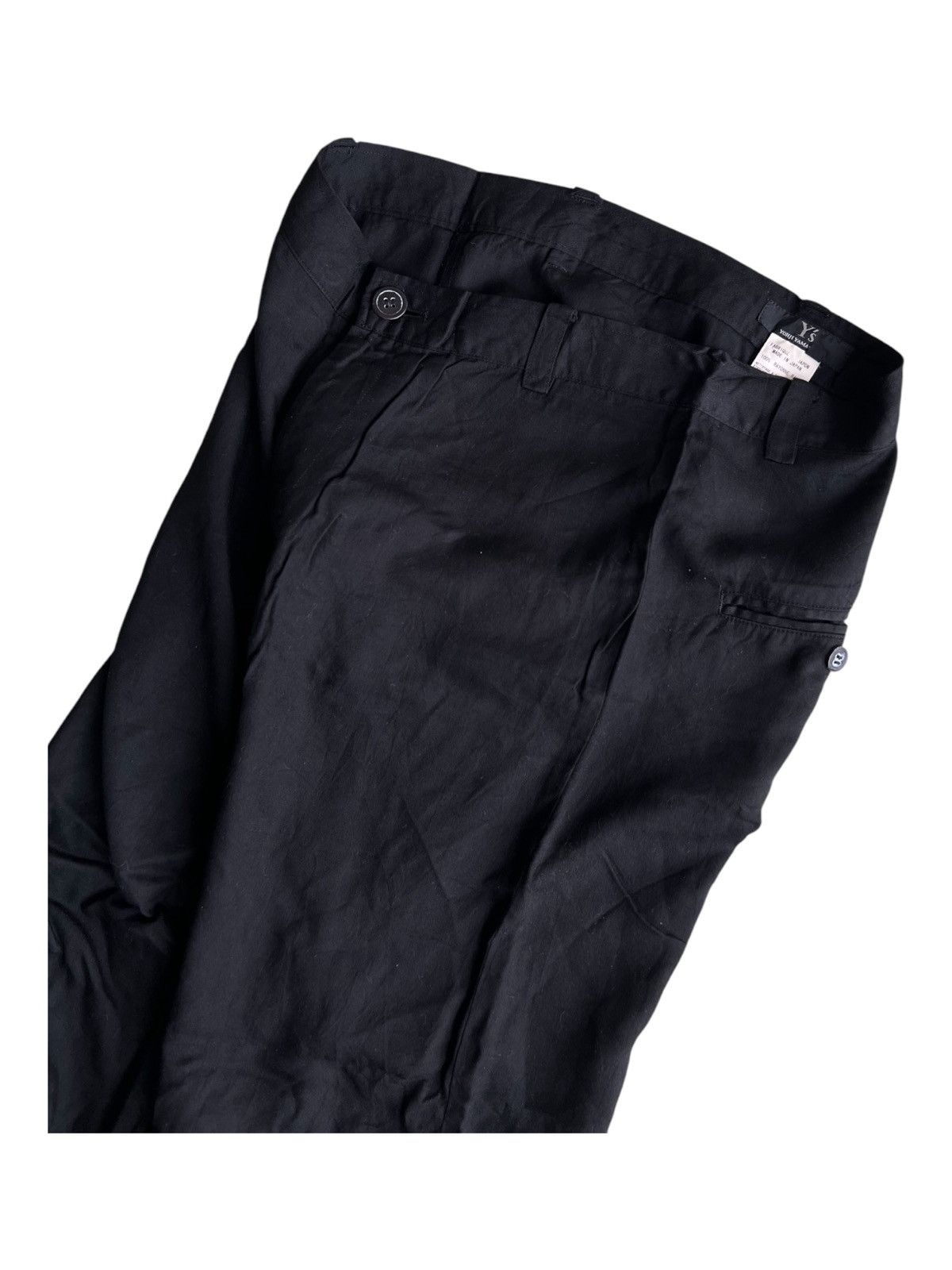 Yohji Yamamoto AW04 Yohji Yamamoto Rayon Gabardine 🎈Minimal Trousers Pants Size US 32 / EU 48 - 2 Thumbnail