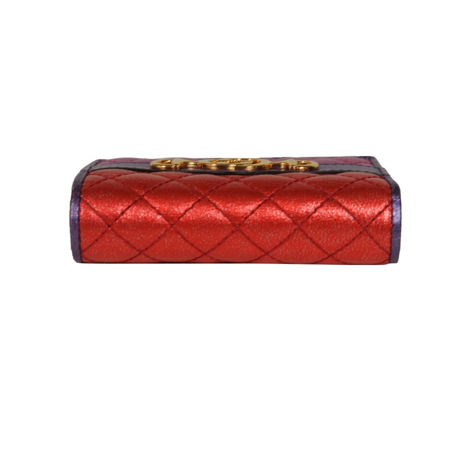 Gucci Zumi Card Case Laminated Nappa Trapunata Wallet Size ONE SIZE - 7 Thumbnail