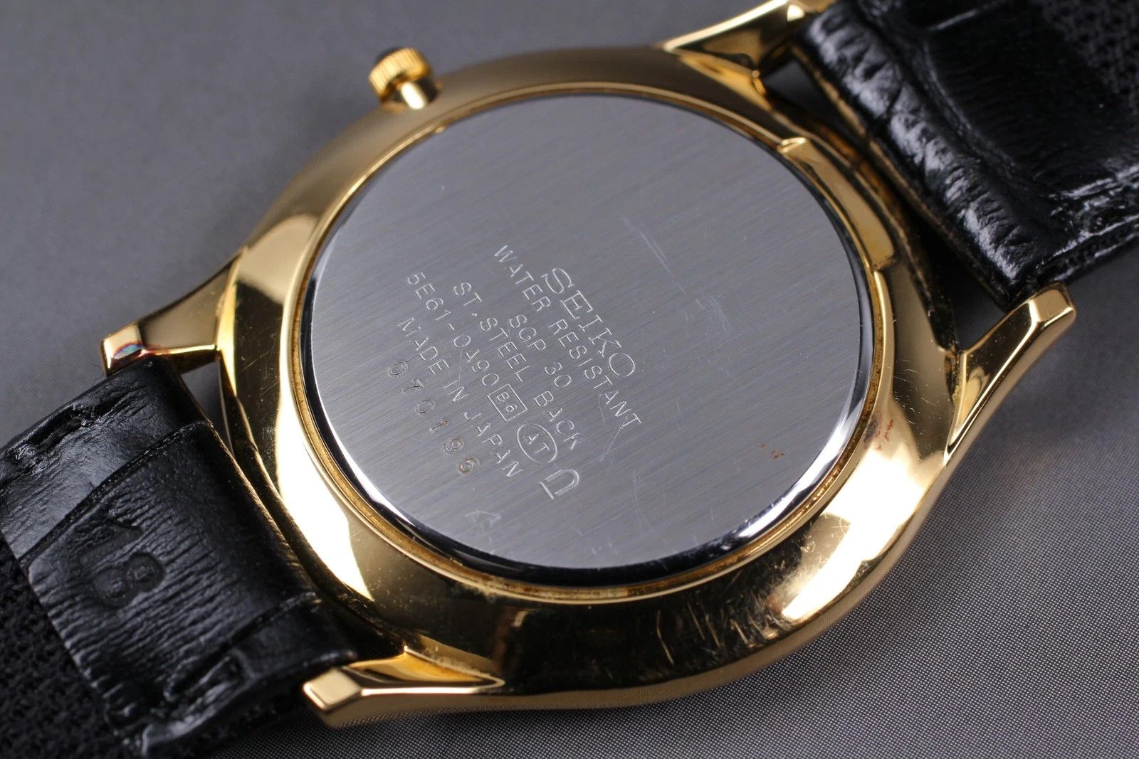 Seiko Seiko Dolce 5E61 HAQ SGP Gold Plated Men Dress Watch Size ONE SIZE - 2 Thumbnail