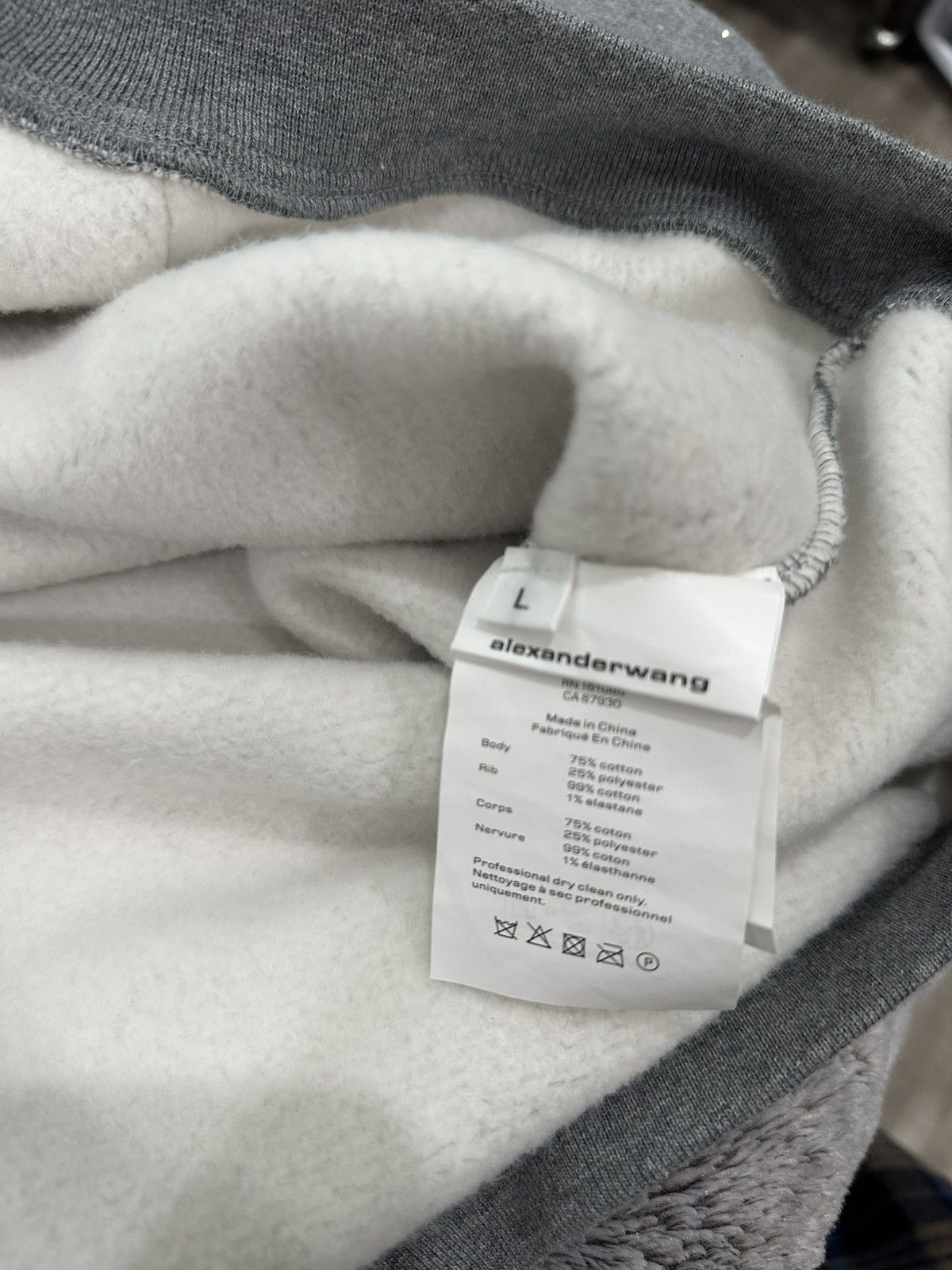 Alexander Wang Alexander Wang Crystal Hotfix Sweatsuit Size US L / EU 52-54 / 3 - 10 Thumbnail