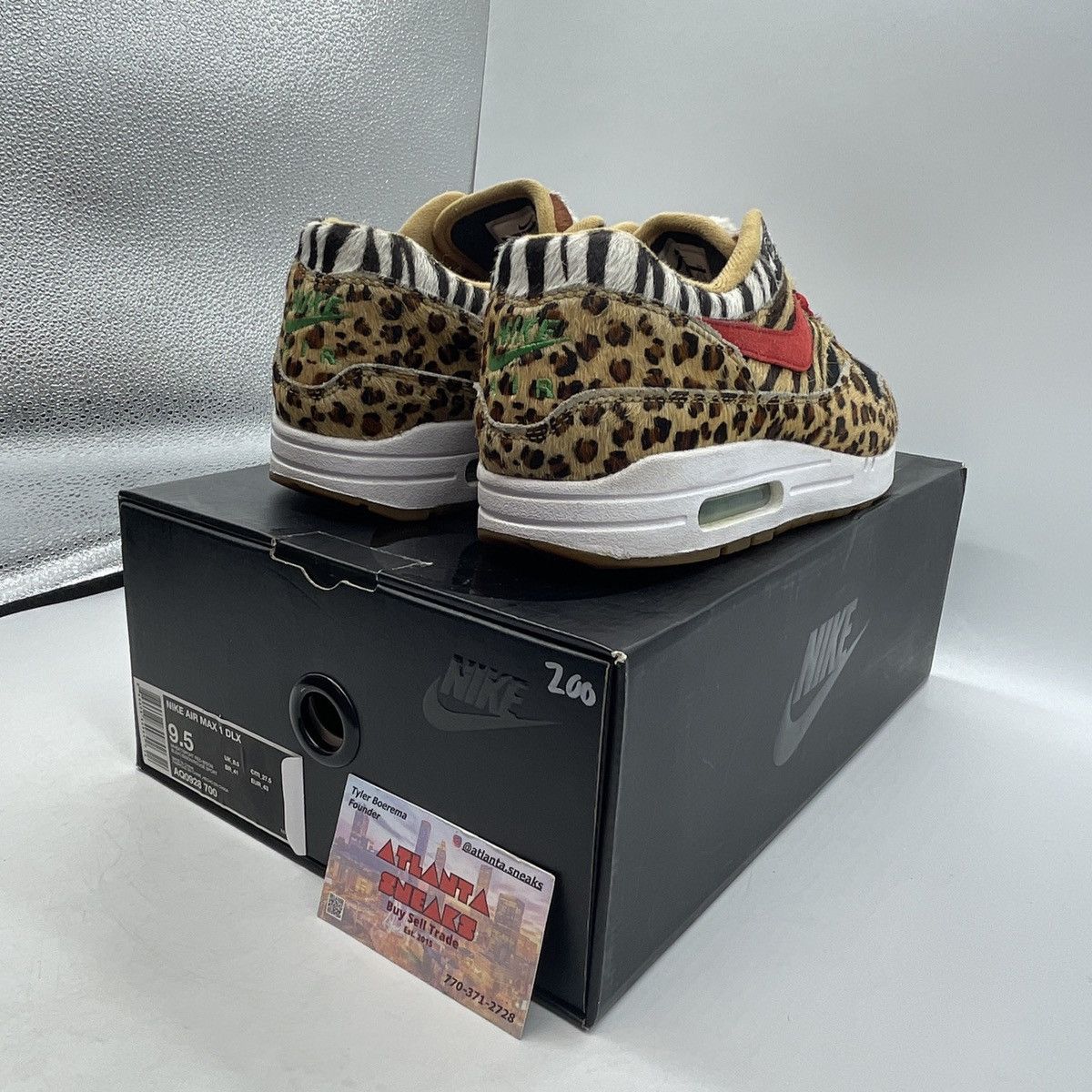 Nike Atoms x air max 1 DLX animal pack Size US 9.5 / EU 42-43 - 5 Thumbnail